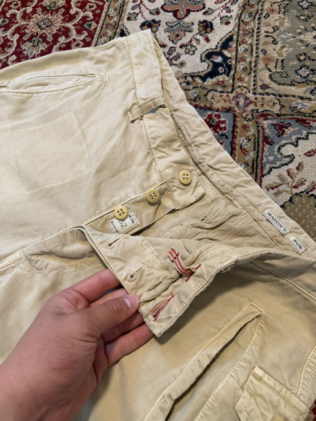 Mason's Mason’s Vintage Multi Pocket Pants Japanese Brand Rare Hype Size US 34 / EU 50 - 7 Thumbnail