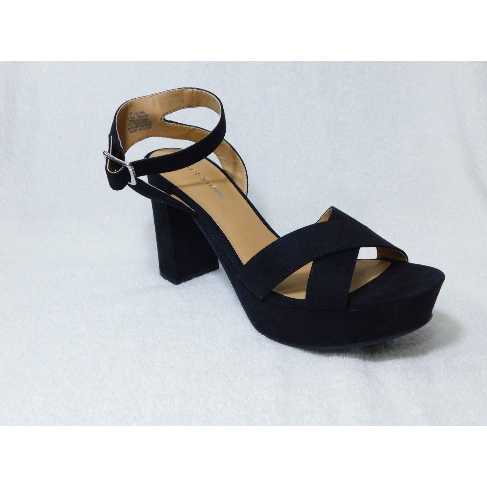 Other W695 Sun Stone Lillah Block Heel Platform Dress Sandals 11 M Size US 11 / IT 41 - 1 Thumbnail
