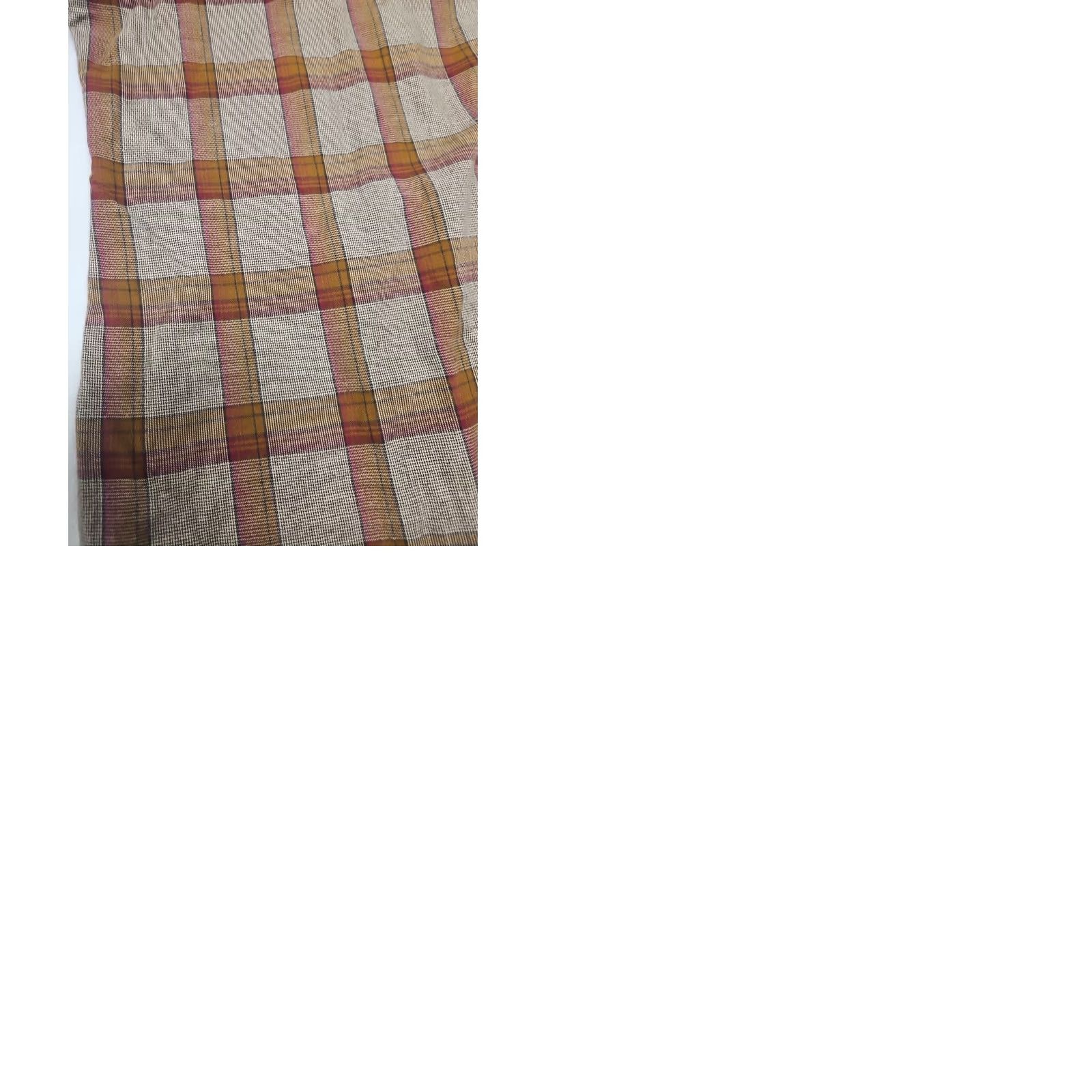 Armani Karman Y2K Western Shirt Men’s Medium Long Sleeve Plaid Snap Front Cotton Multicolor Size US M / EU 48-50 / 2 - 9 Thumbnail