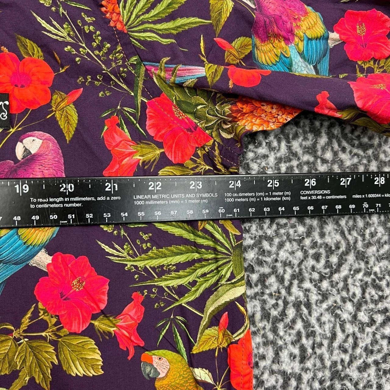 Grassroots California Greg Lutzka Shirt Men XL Hawaiian Button Up Short Sleeve New Size US XL / EU 56 / 4 - 3 Thumbnail