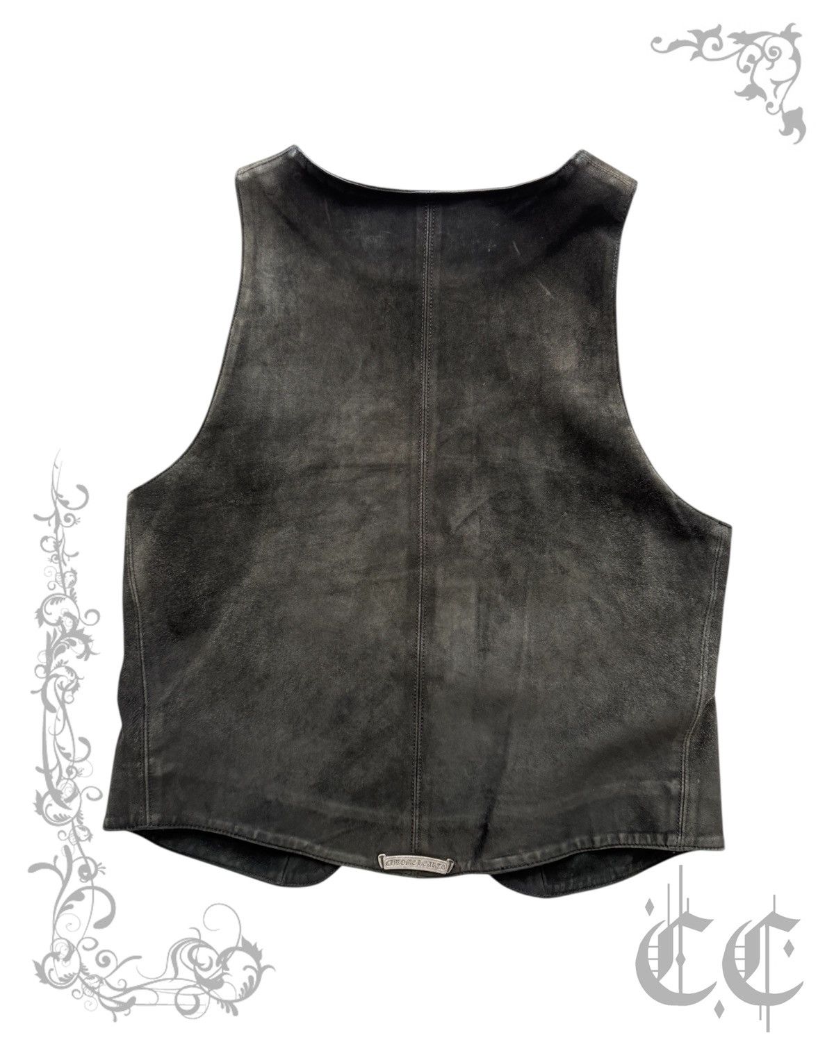 Chrome Hearts Chrome Hearts Suede Vest Size US M / EU 48-50 / 2 - 2 Thumbnail