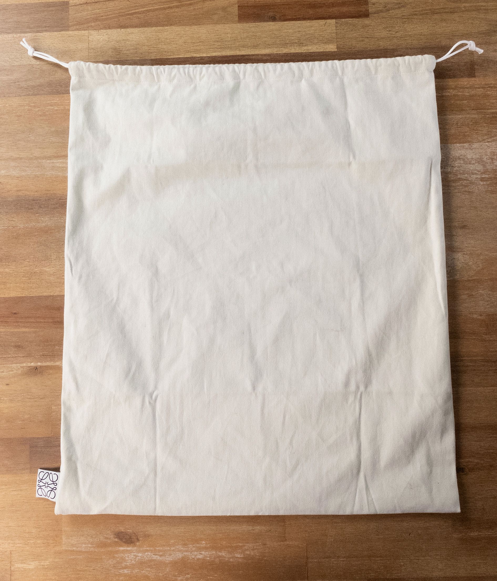 Loewe LOEWE Puzzle Fold beige cotton jacquard canvas tote bag Size ONE SIZE - 15 Thumbnail