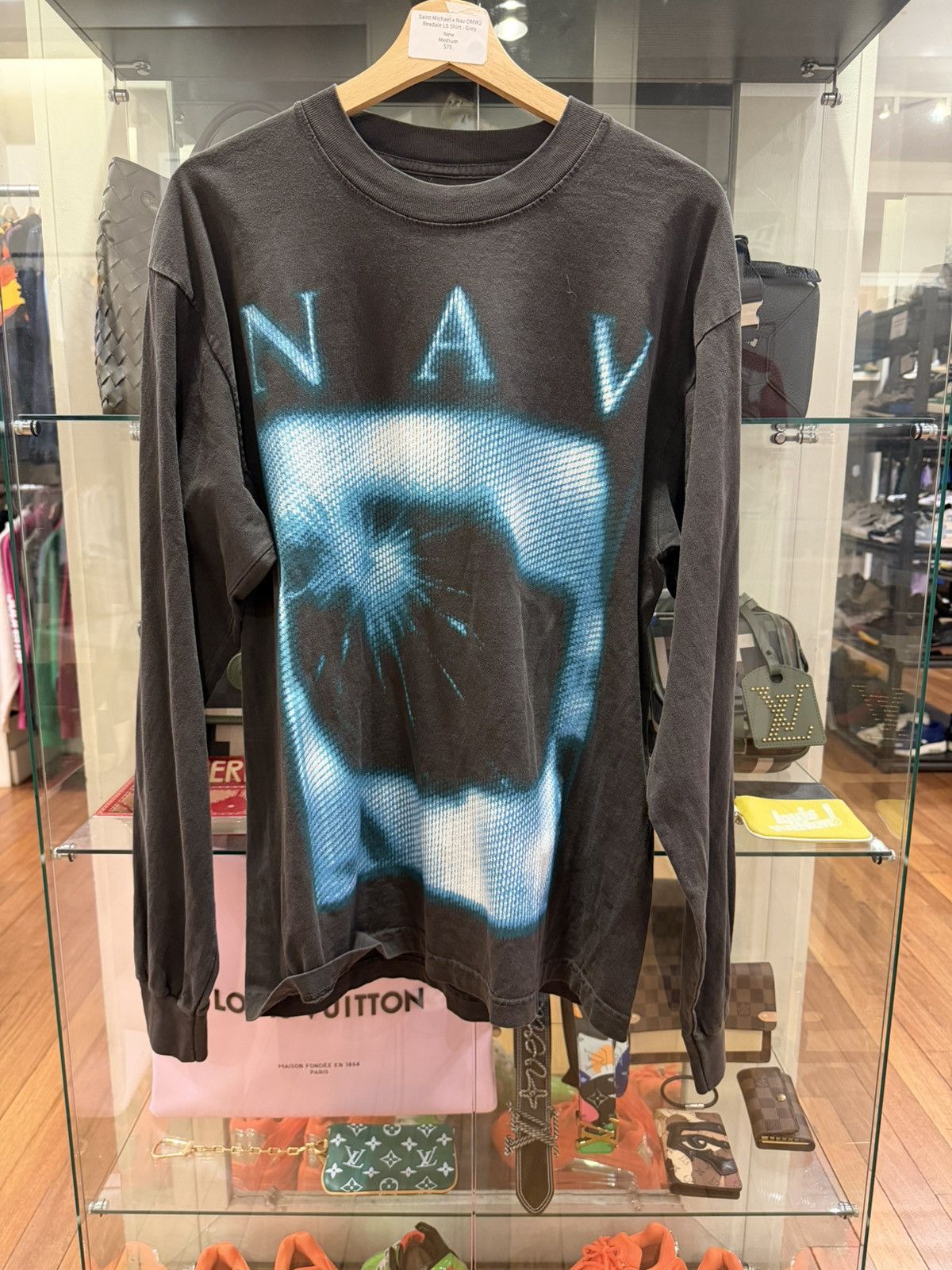 Saint Michael Saint Michael x Nav OMW2 Rexdale LS Shirt Size US M / EU 48-50 / 2 - 1 Thumbnail