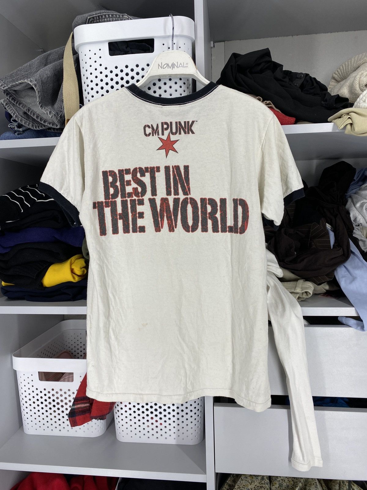 WWE WWE CM PUNK Best in the World 2008 Tee S-M Size US M / EU 48-50 / 2 - 6 Thumbnail