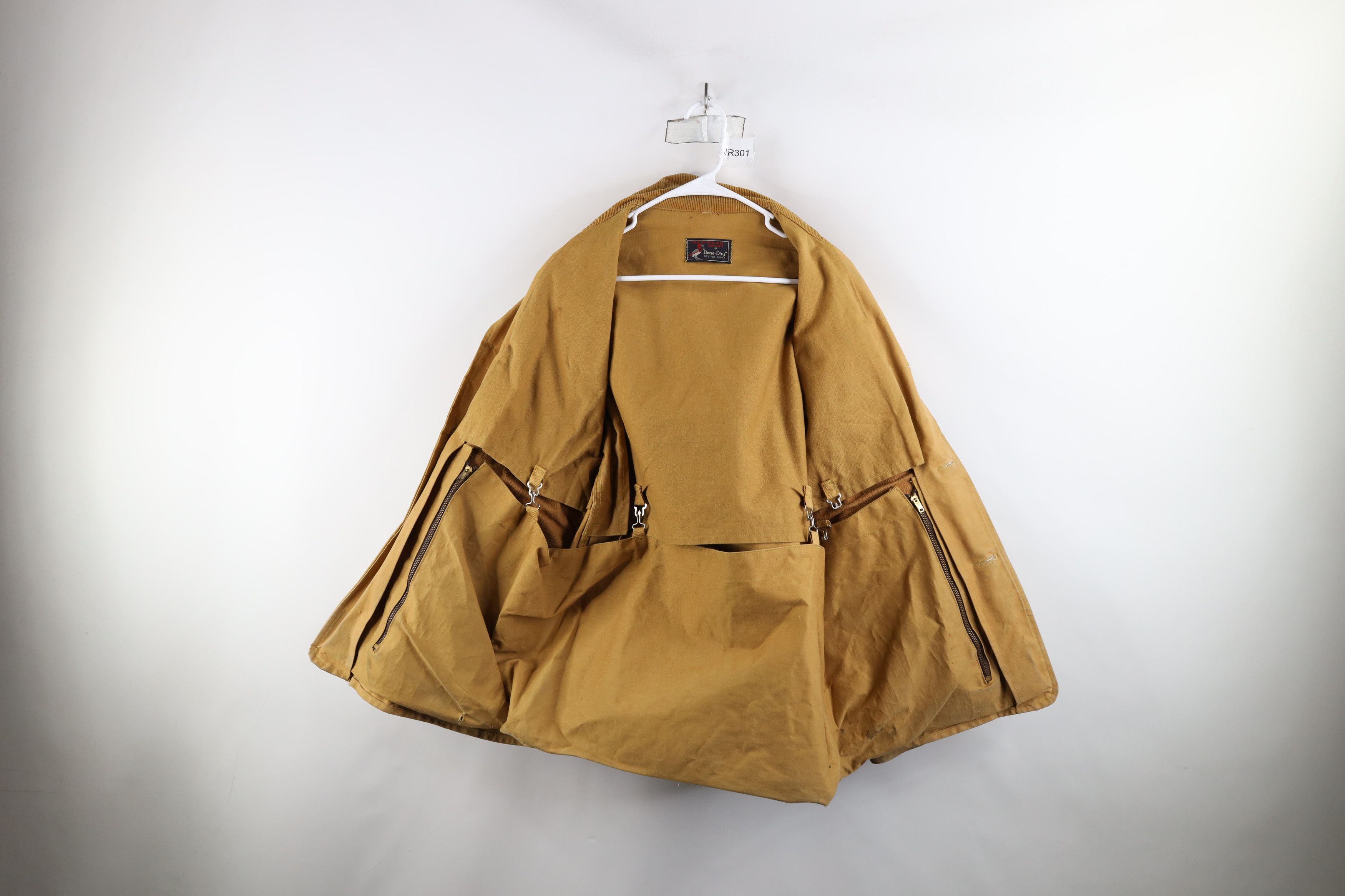 Vintage Vintage 60s Red Head Bone Dry Hunting Birding Jacket USA Size US XL / EU 56 / 4 - 12 Thumbnail