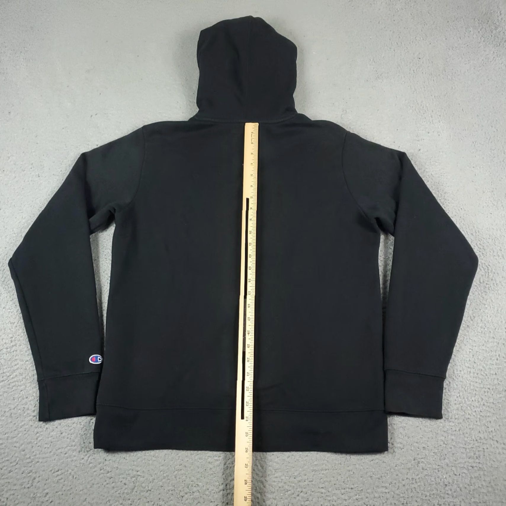 Champion VINTAGE Champion Hoodie Pullover Mens Medium Black Casual Sweatshirt All Seasons Gym & Training Size US M / EU 48-50 / 2 - 6 Thumbnail