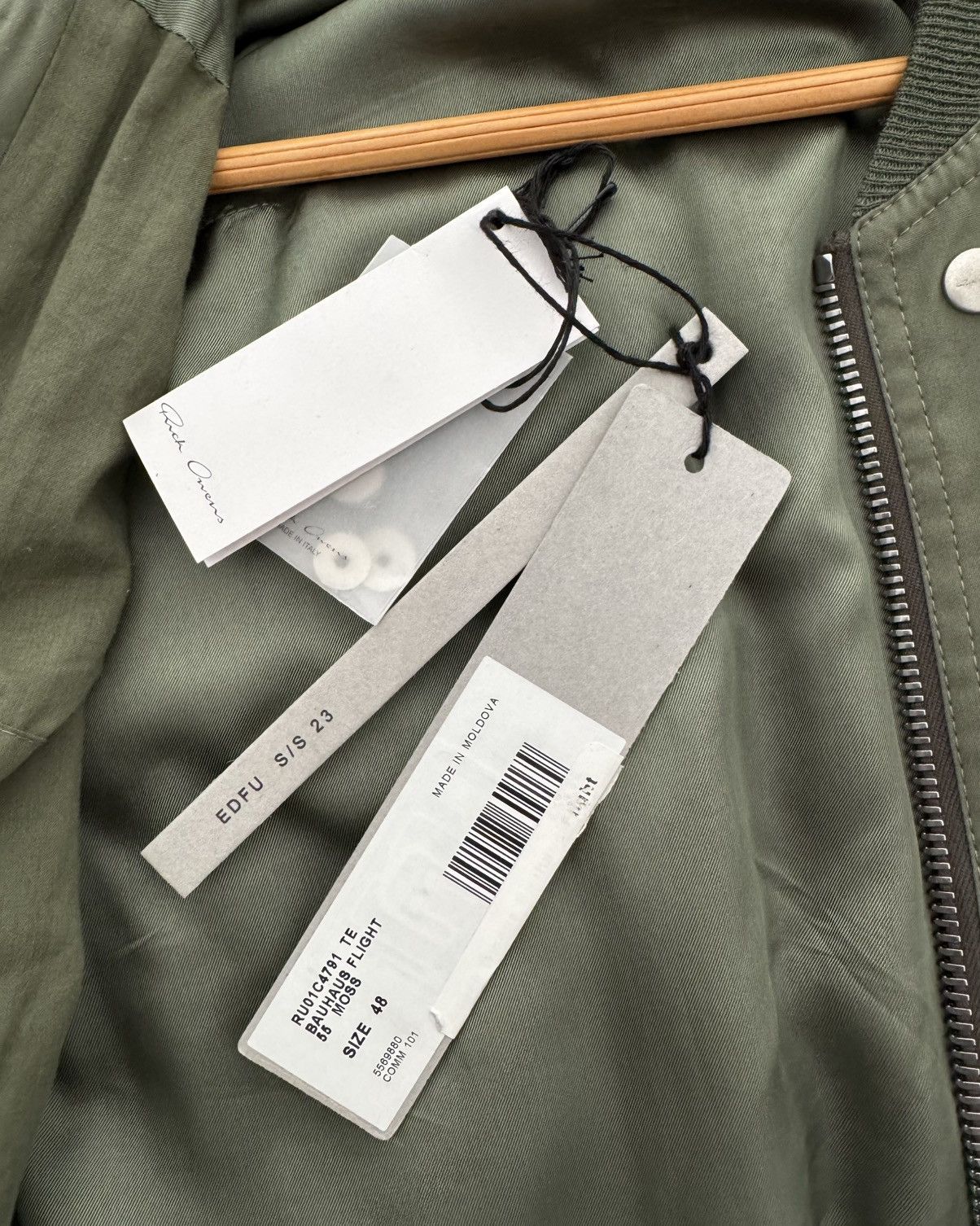 Rick Owens Rick Owens Bauhaus Flight Jacket Size US M / EU 48-50 / 2 - 4 Thumbnail