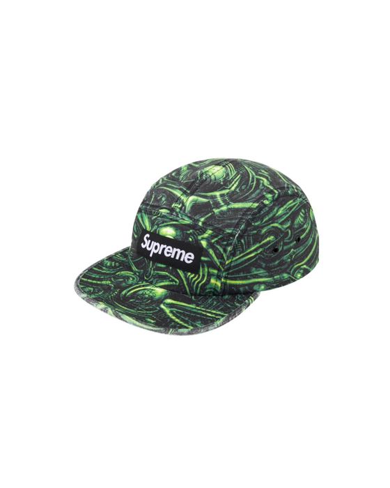 Supreme Supreme H.R Giger Camp Cap Green | Grailed