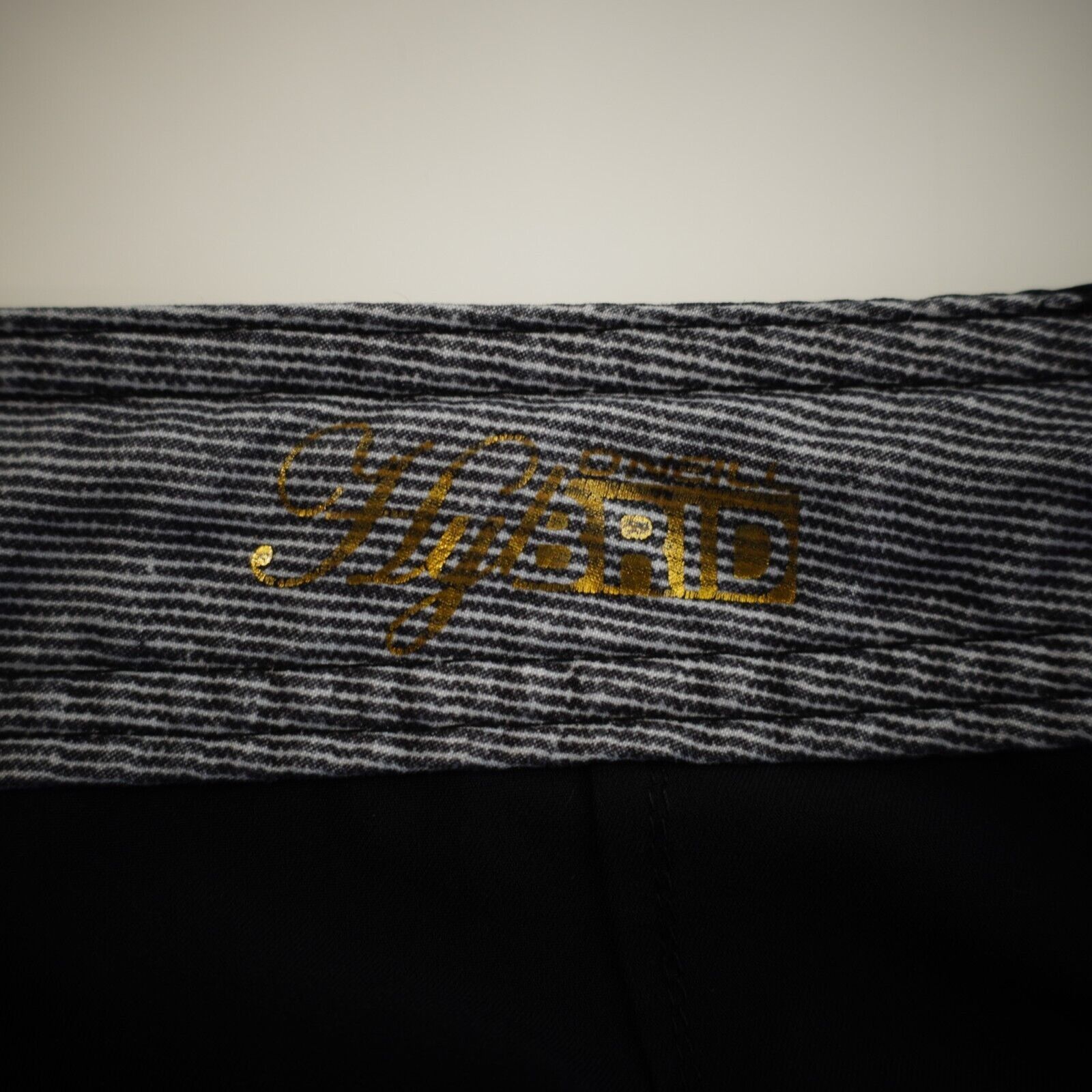 O'Neill DAMAGED Faded O'Neil Black High Rise Polyester Elastane Shor Size US 36 / EU 52 - 8 Thumbnail