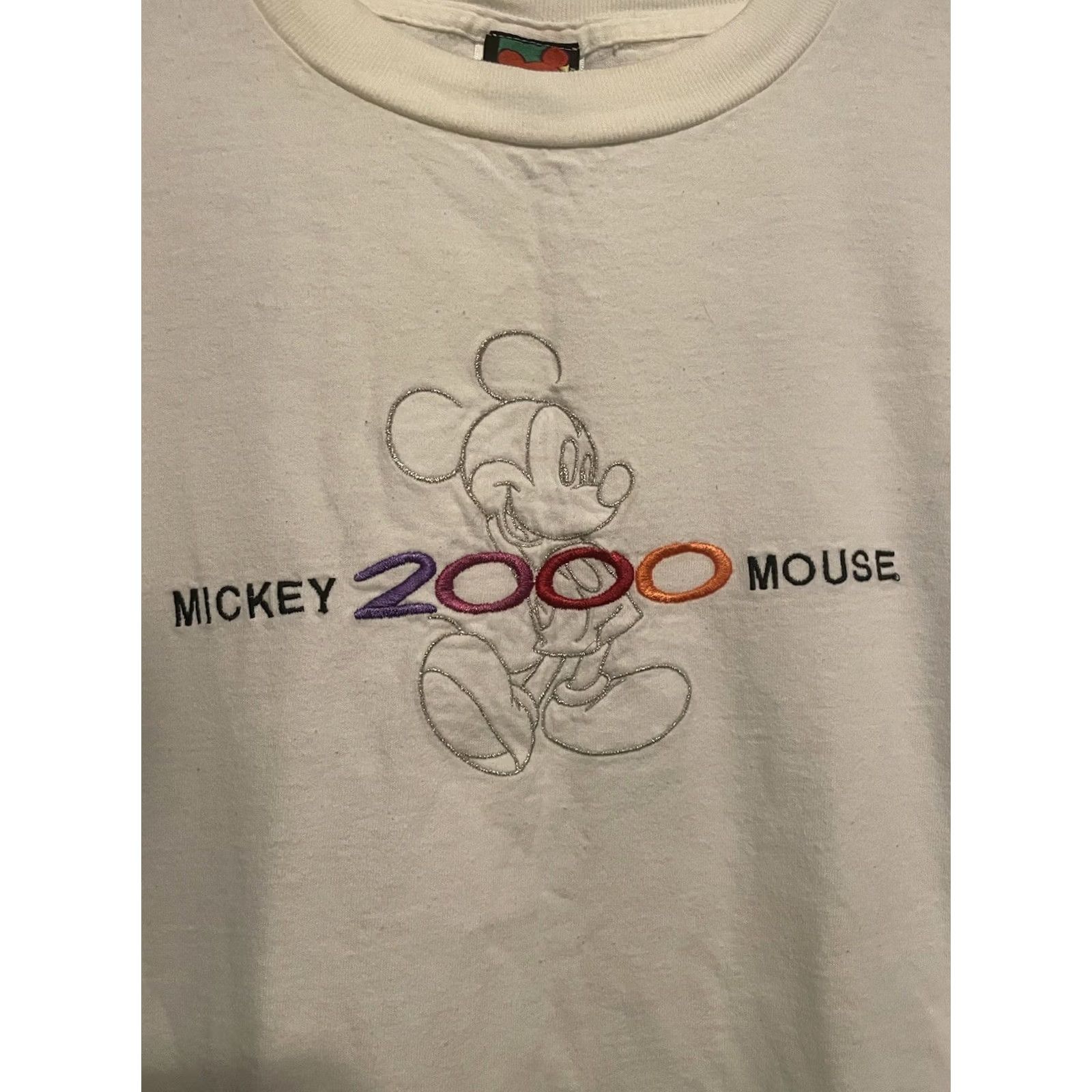 Mickey Unlimited VINTAGE Mickey Unlimited T-Shirt Men L White Cotton Short Sleeve Crew Neck 2000 Disney Cartoon Logo Tee Mens Size US L / EU 52-54 / 3 - 2 Thumbnail