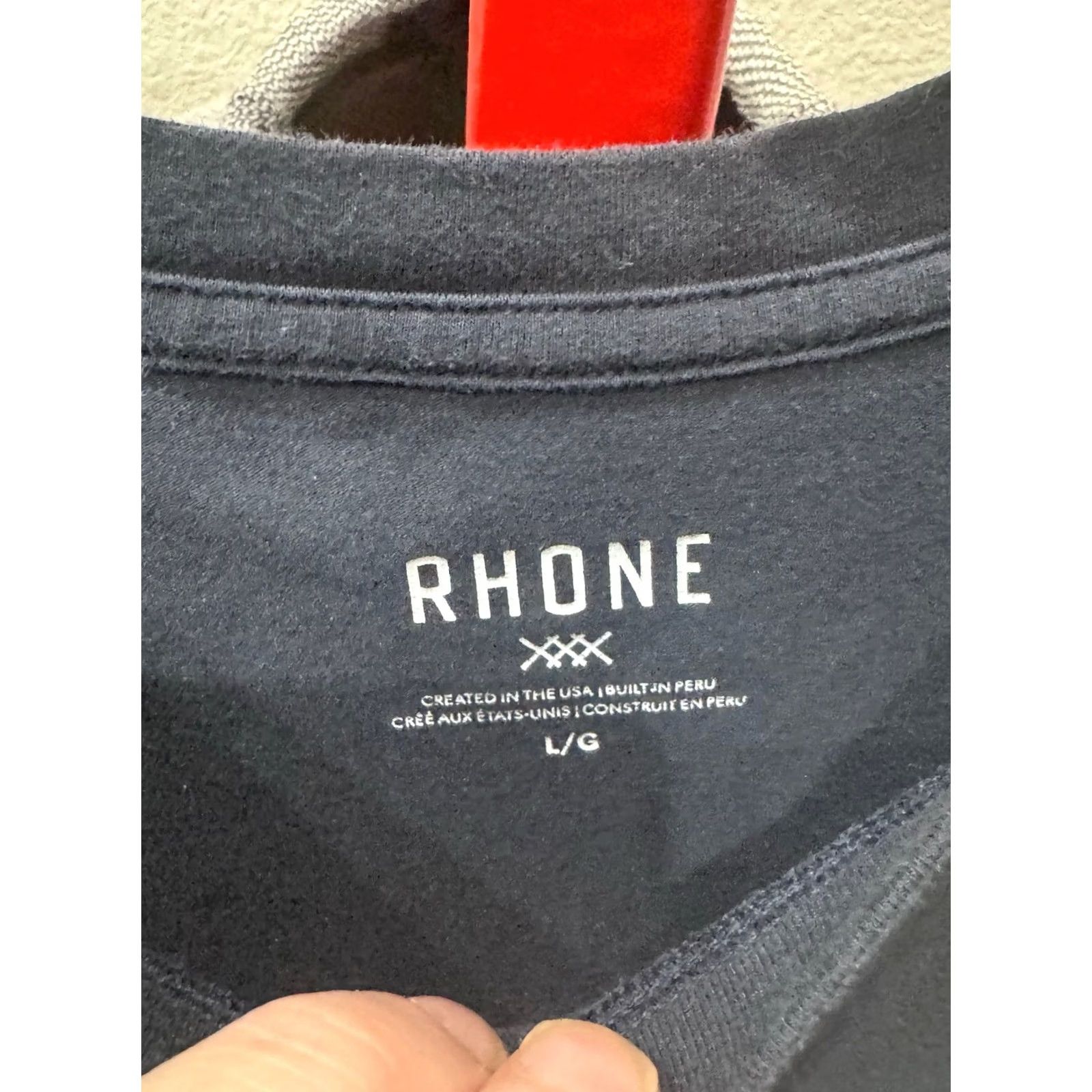 Rhone Rhone Navy Blue SWEATER Large Size US L / EU 52-54 / 3 - 4 Thumbnail