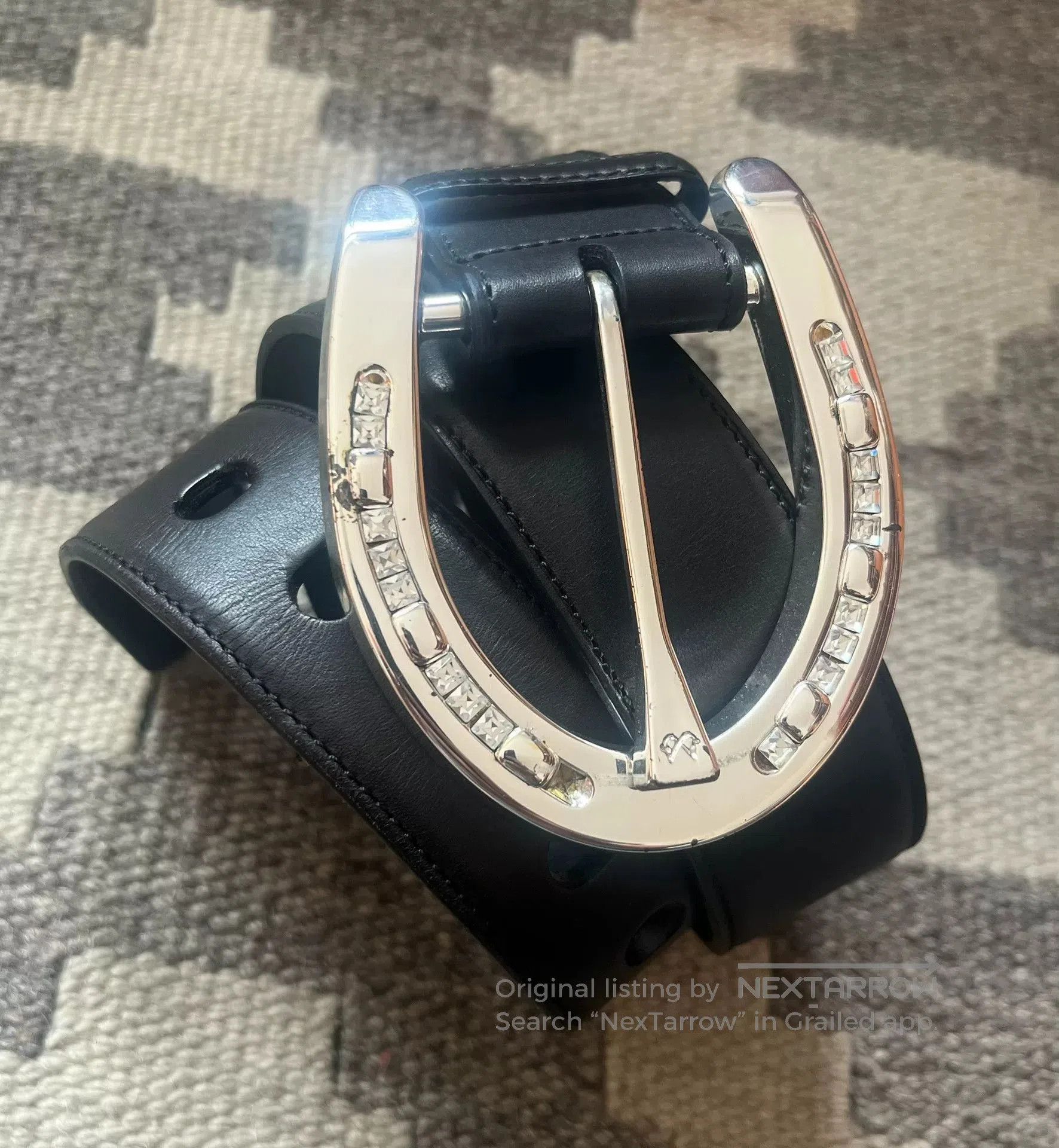 RRL Ralph Lauren Ralph Lauren Horsebit Buckle Belt. Size ONE SIZE - 1 Thumbnail