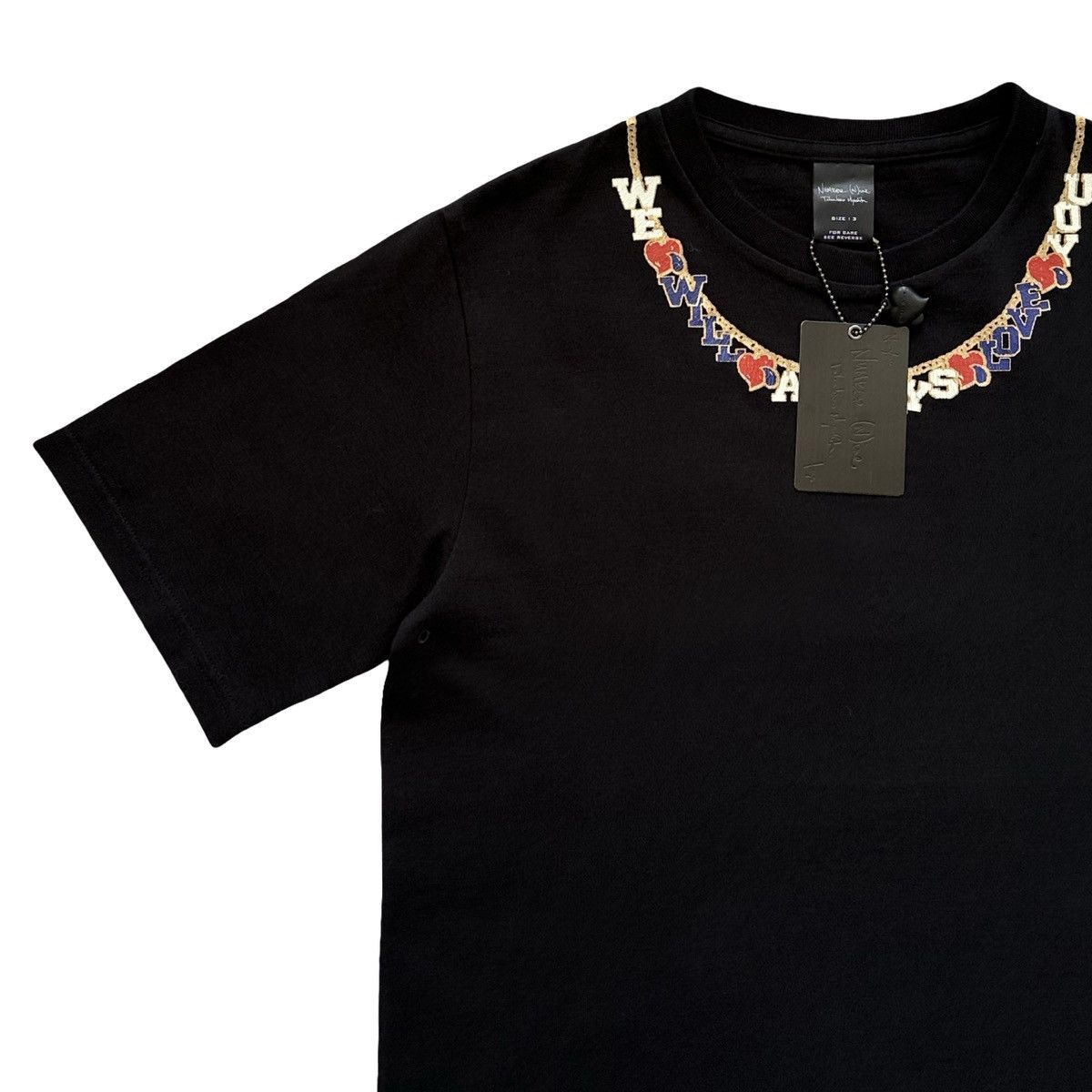 Number (N)ine 2003 “We Will Always Love You” New with Tags Tee size 3 Size US L / EU 52-54 / 3 - 3 Thumbnail