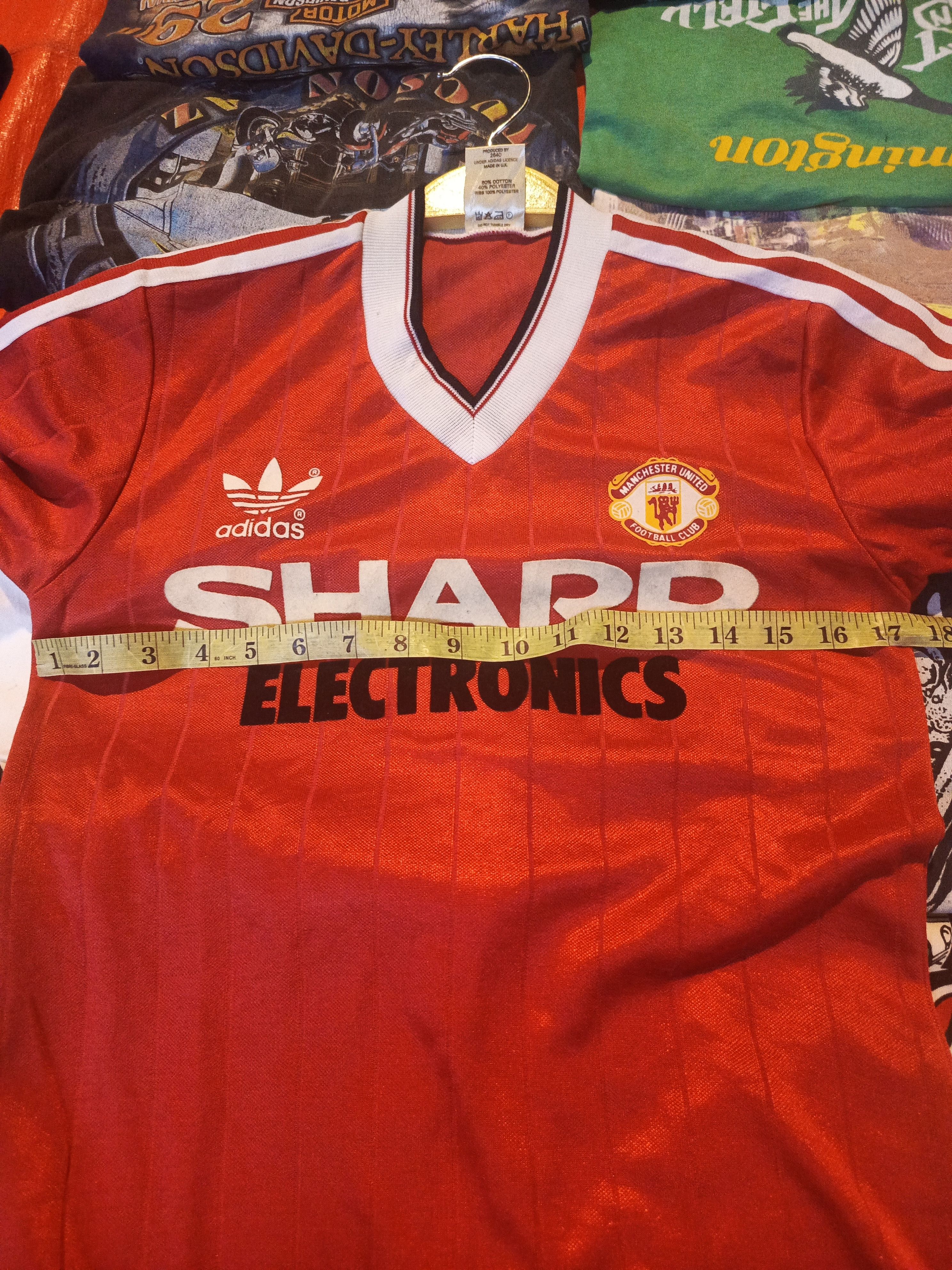 Adidas vintage 1982-1984 Manchester United home Size US XS / EU 42 / 0 - 2 Thumbnail