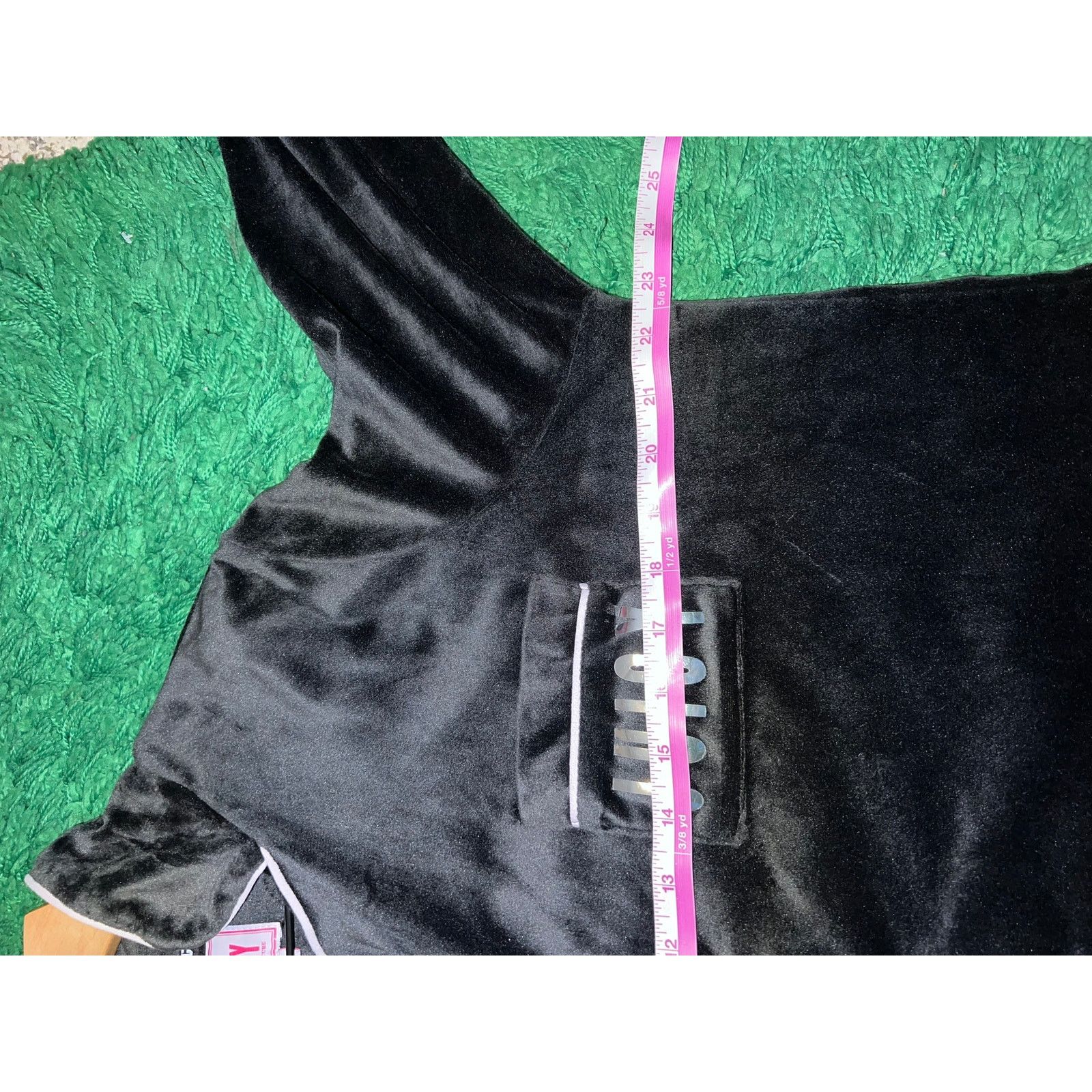 Juicy Couture Juicy Couture Sleep Top Black Silver By Juicy Women Y2K L Size L / US 10 / IT 46 - 9 Thumbnail