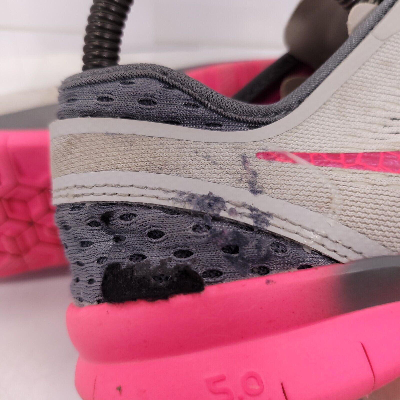 Nike Nike Free TR Fit 5 Shoe Womens Size 6.5 718932-004 Gray Pink Size US 6.5 / IT 36.5 - 9 Thumbnail