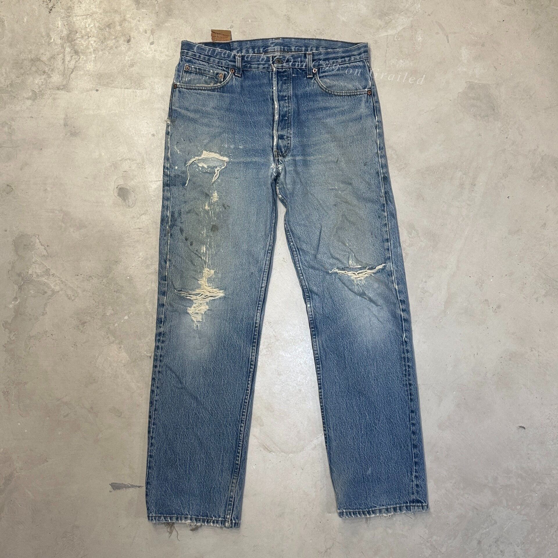 Vintage Vintage American Levi's 501 Size US 36 / EU 52 - 1 Thumbnail