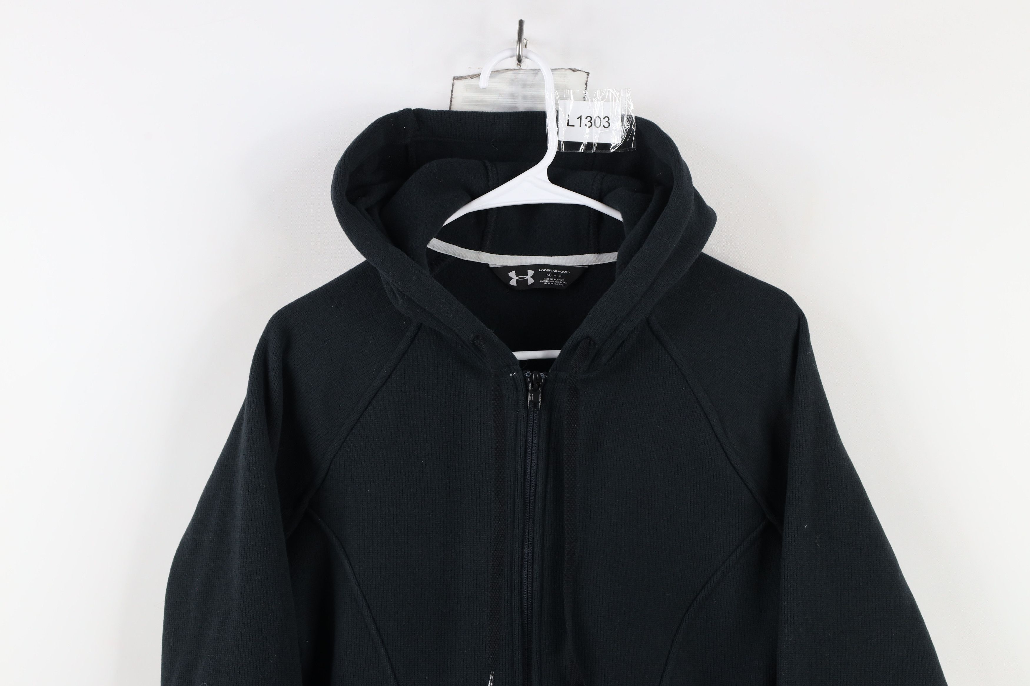 Under Armour × Vintage Under Armour Storm Knit Full Zip Sweater Jacket Black Size M / US 6-8 / IT 42-44 - 2 Thumbnail