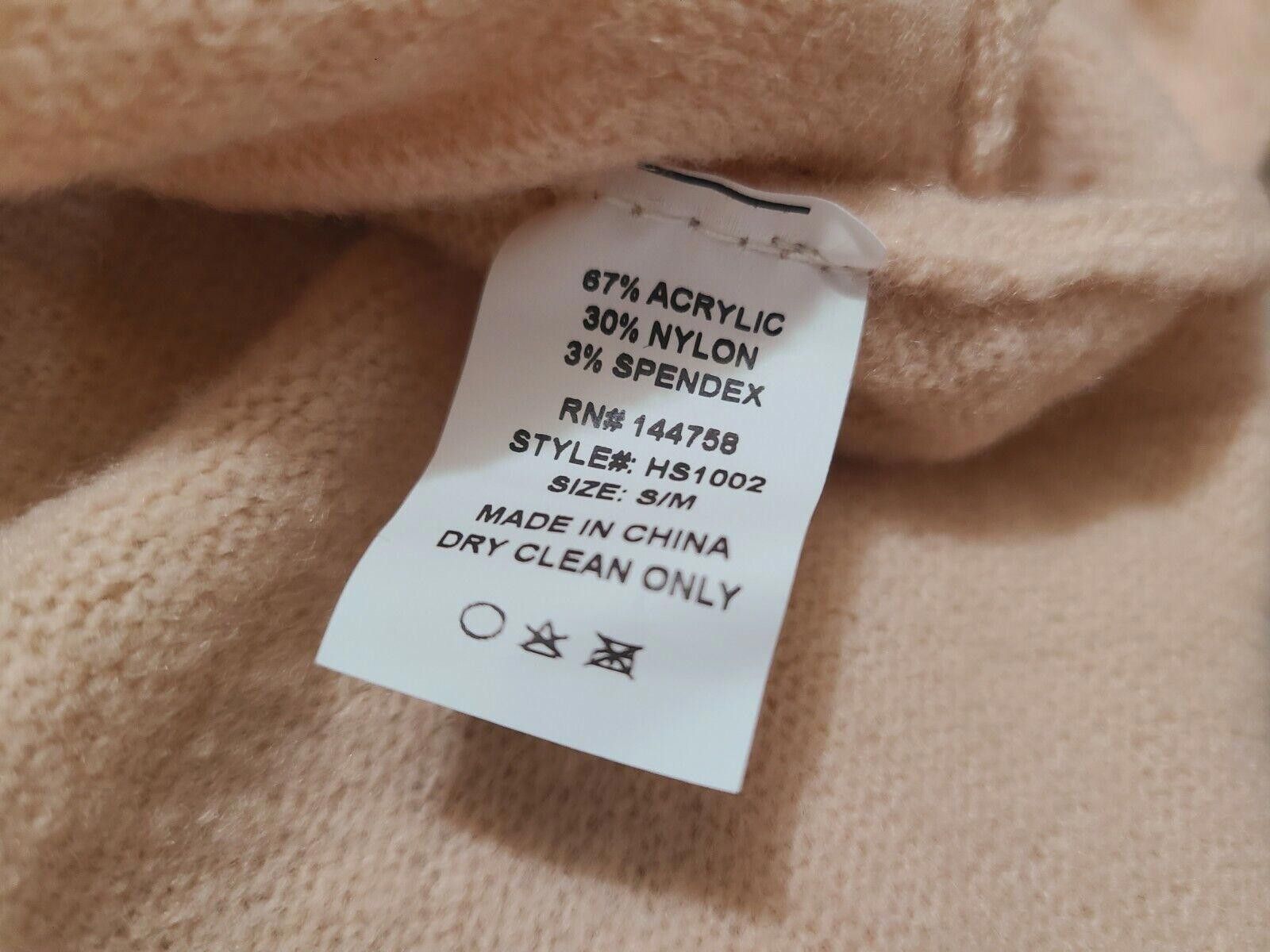 Designer Lime And Chili Sweater Small Medium Pink Blush Cowl Neck Ss Size S / US 4 / IT 40 - 6 Thumbnail