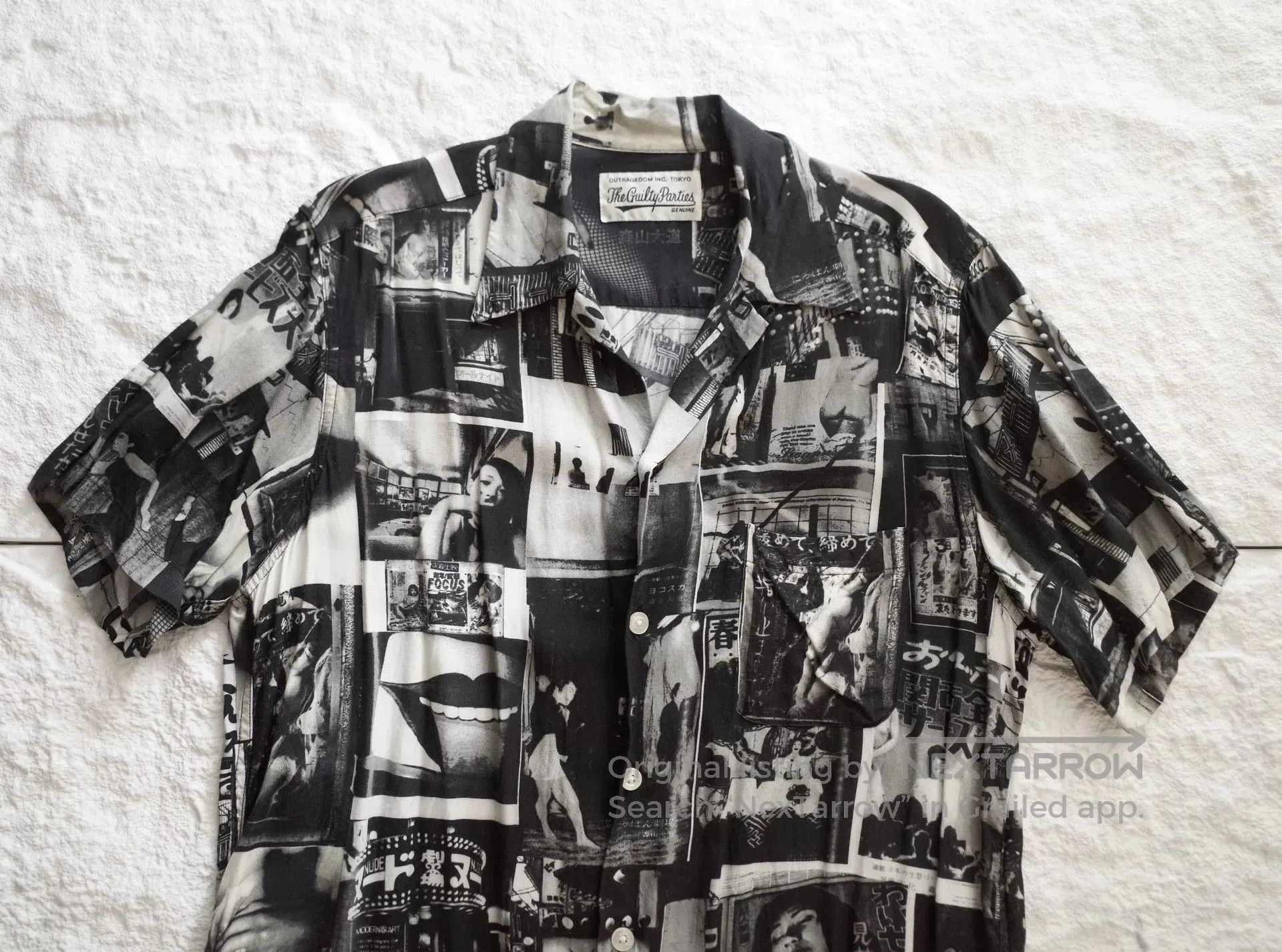 Wacko Maria Wacko Maria x Daido Moriyama Hawaiian Shirt. Size US S / EU 44-46 / 1 - 2 Thumbnail