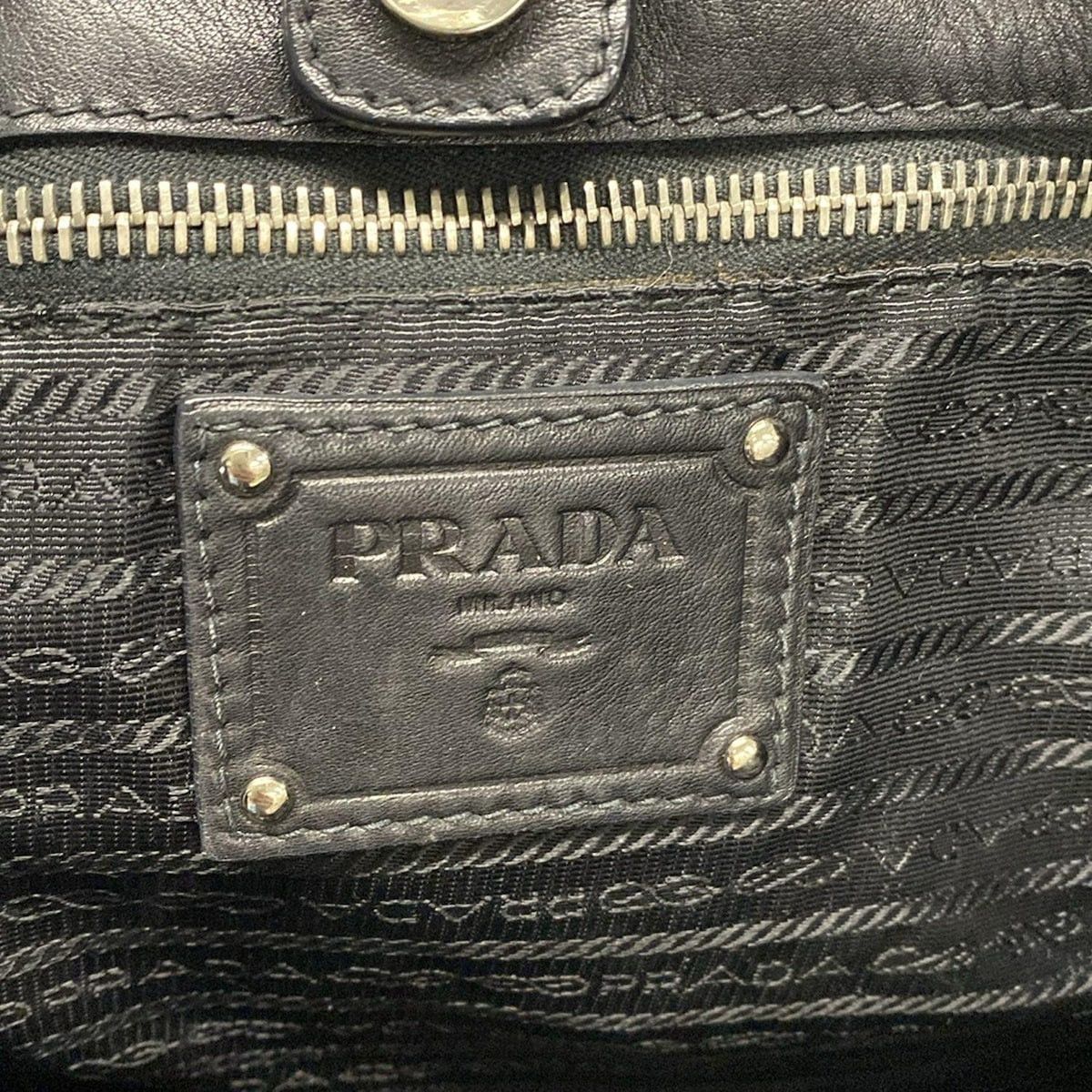 Prada PRADA Logo Tote Bag Size ONE SIZE - 12 Thumbnail