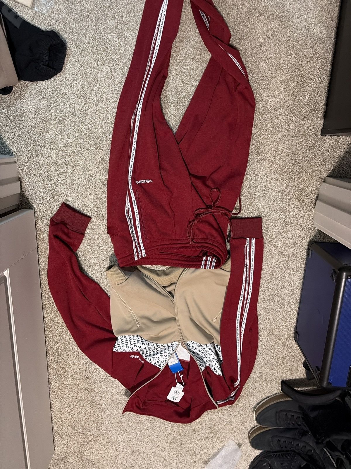 Adidas Adidas consortium x united arrow & sons US M FULL TRACK SUIT Size US M / EU 48-50 / 2 - 4 Thumbnail