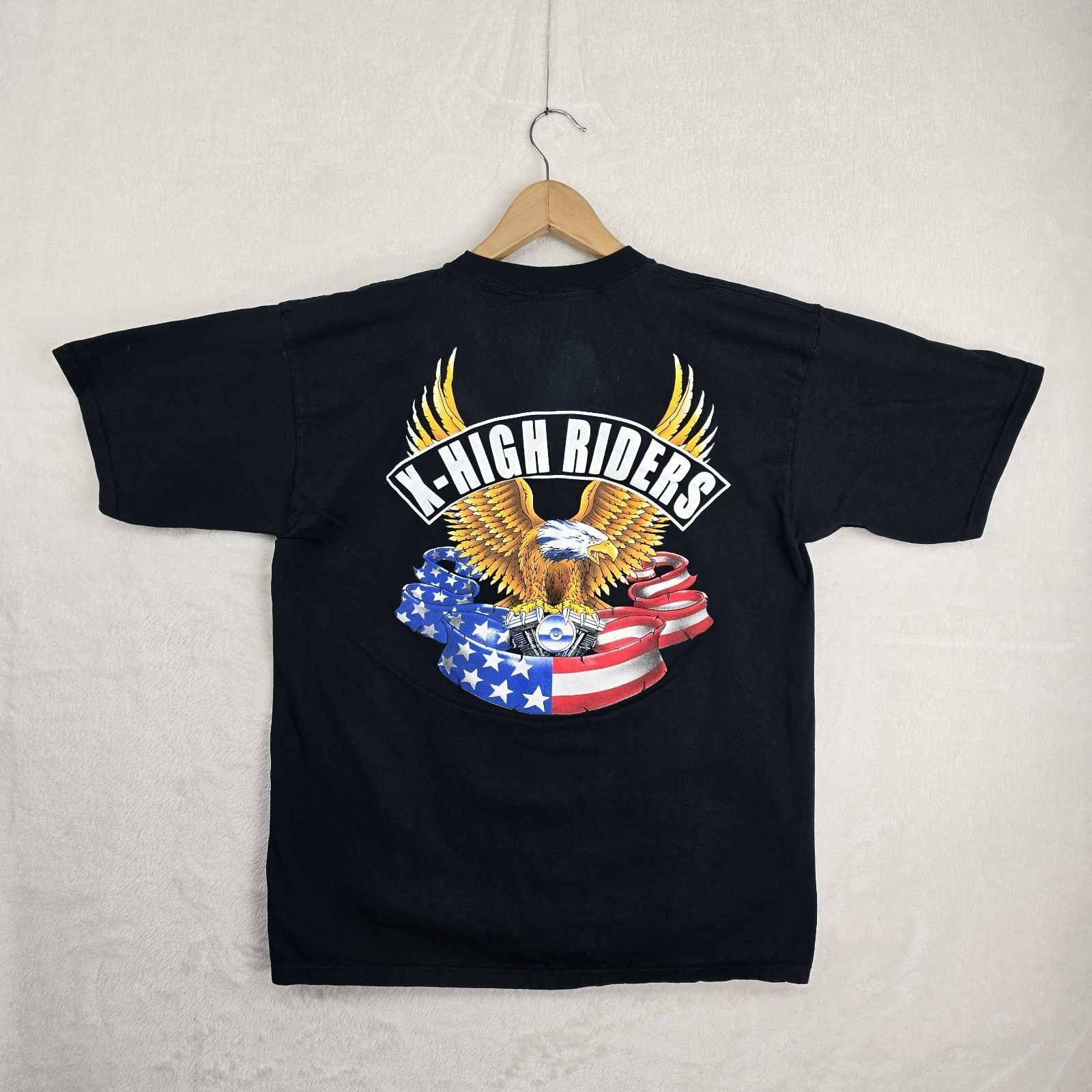 All Sport Vintage Motorcycle Biker K-High Riders Eagle Shirt Large Size US L / EU 52-54 / 3 - 5 Thumbnail