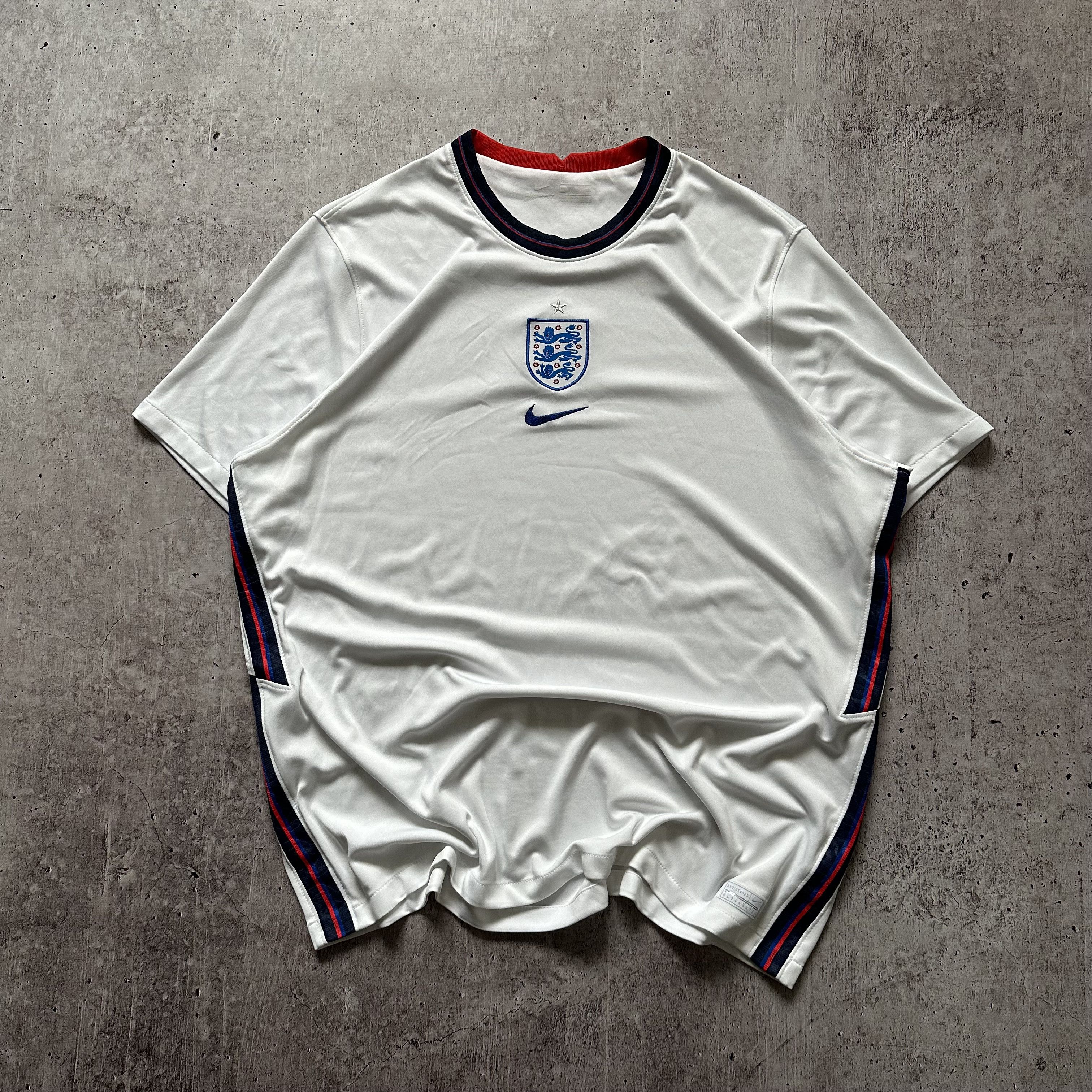 Nike Nike Jersey England Soccer Football Center Swoosh Streetwear Size US XXL / EU 58 / 5 - 7 Thumbnail