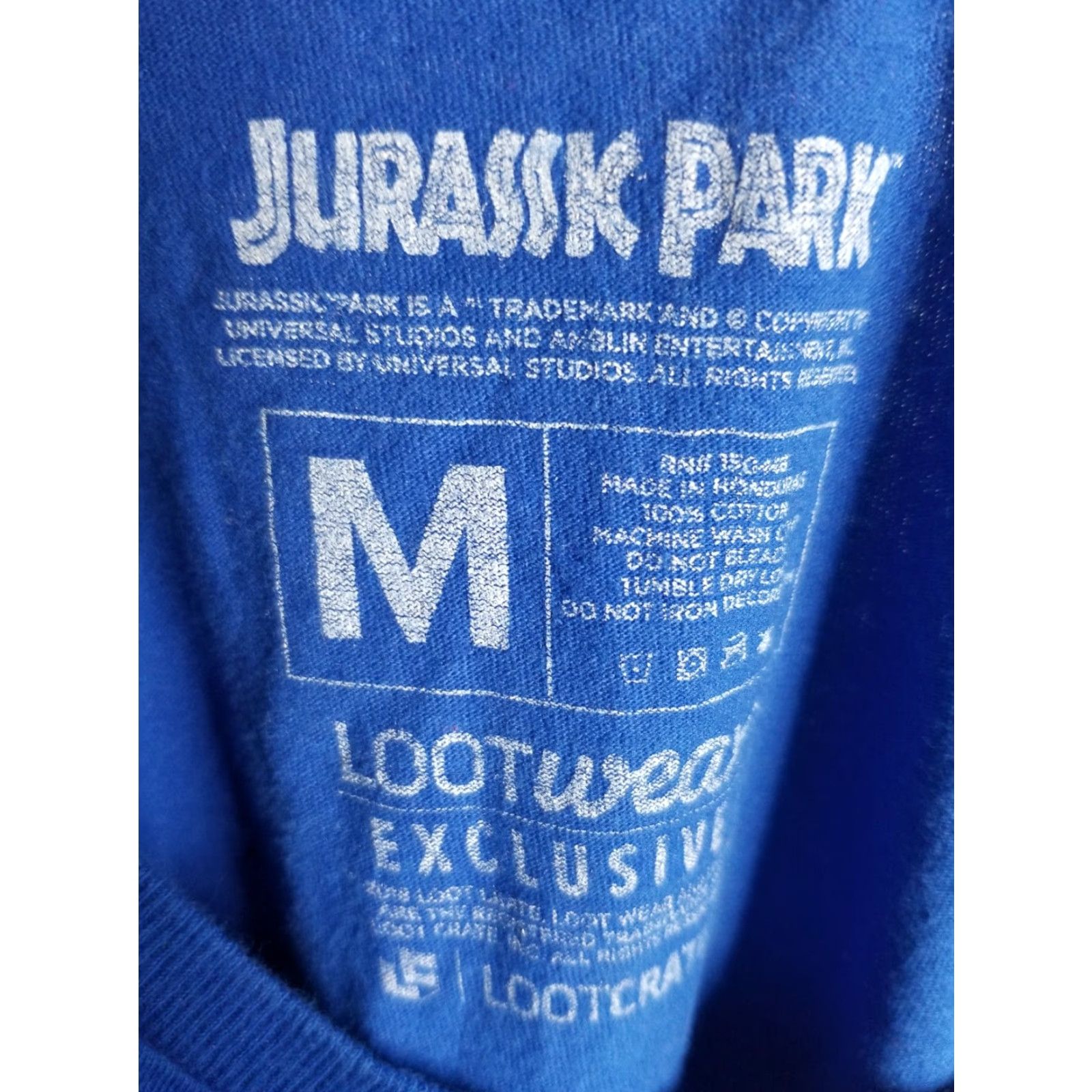 Vintage Jurassic Park LootCrate EXCLUSIVE T-Shirt Men's M Size M / US 6-8 / IT 42-44 - 3 Thumbnail