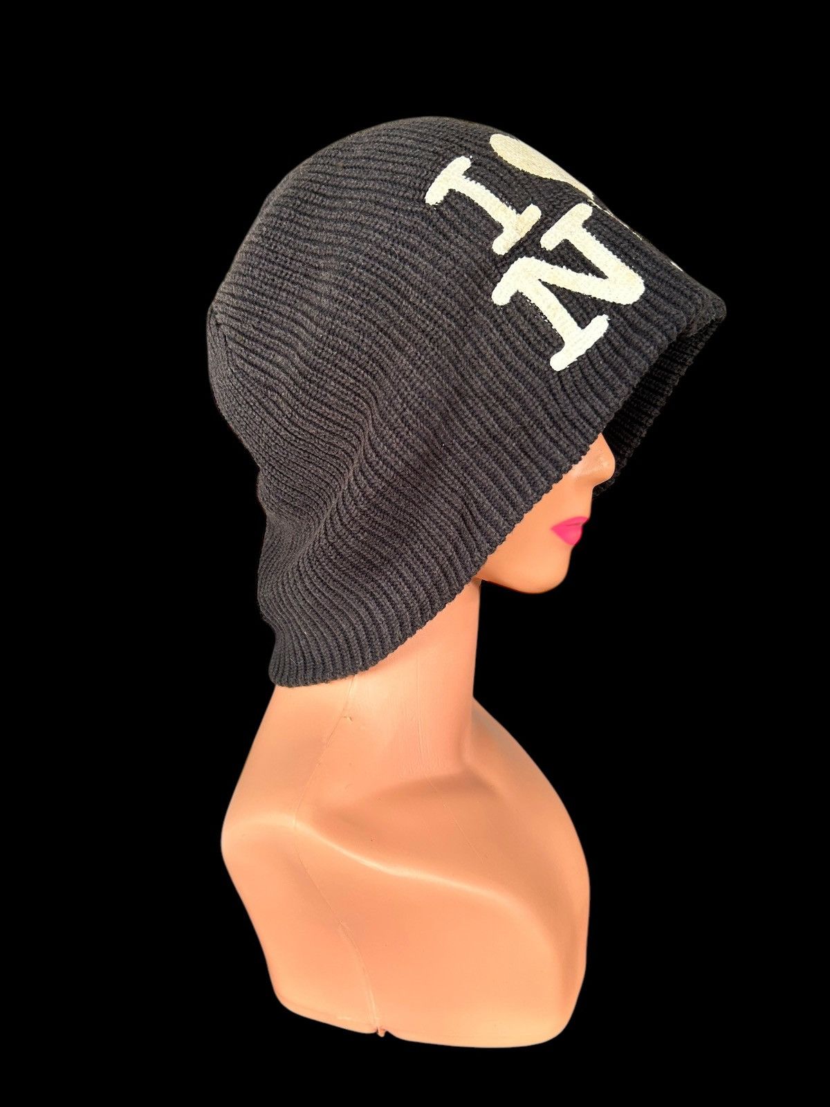 Japanese Brand × Kapital × Vintage I ❤️ NY SUNFADED BIG BEANIE HATS Size ONE SIZE - 4 Thumbnail
