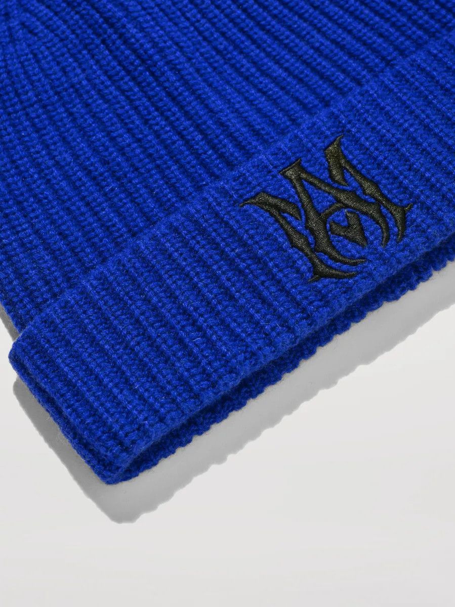 Amiri o1s1wg110925 Size: OS / MA Beanie Cap / Hat in Blue Size ONE SIZE - 3 Thumbnail