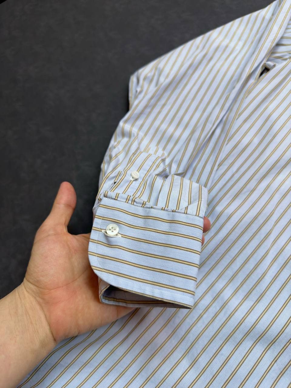 Brioni Brioni Mens Shirt Luxury Italy Size US XL / EU 56 / 4 - 4 Thumbnail