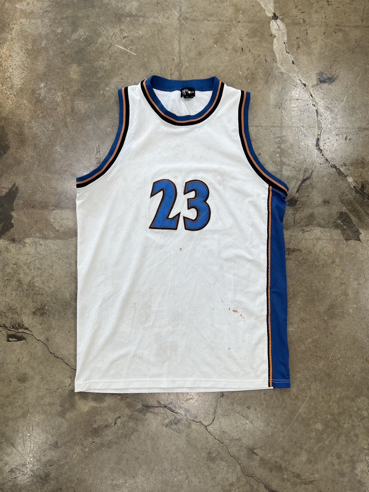 NBA Vintage Y2K Wizards style Michael Jordan Jersey 2XL Size US XXL / EU 58 / 5 - 2 Thumbnail