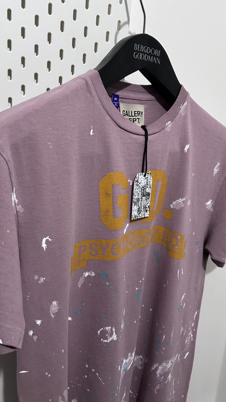 Gallery Dept. Gallery Dept. Purple ‘Psychology Ed’ Paint Splatter Cotton Size US M / EU 48-50 / 2 - 2 Thumbnail