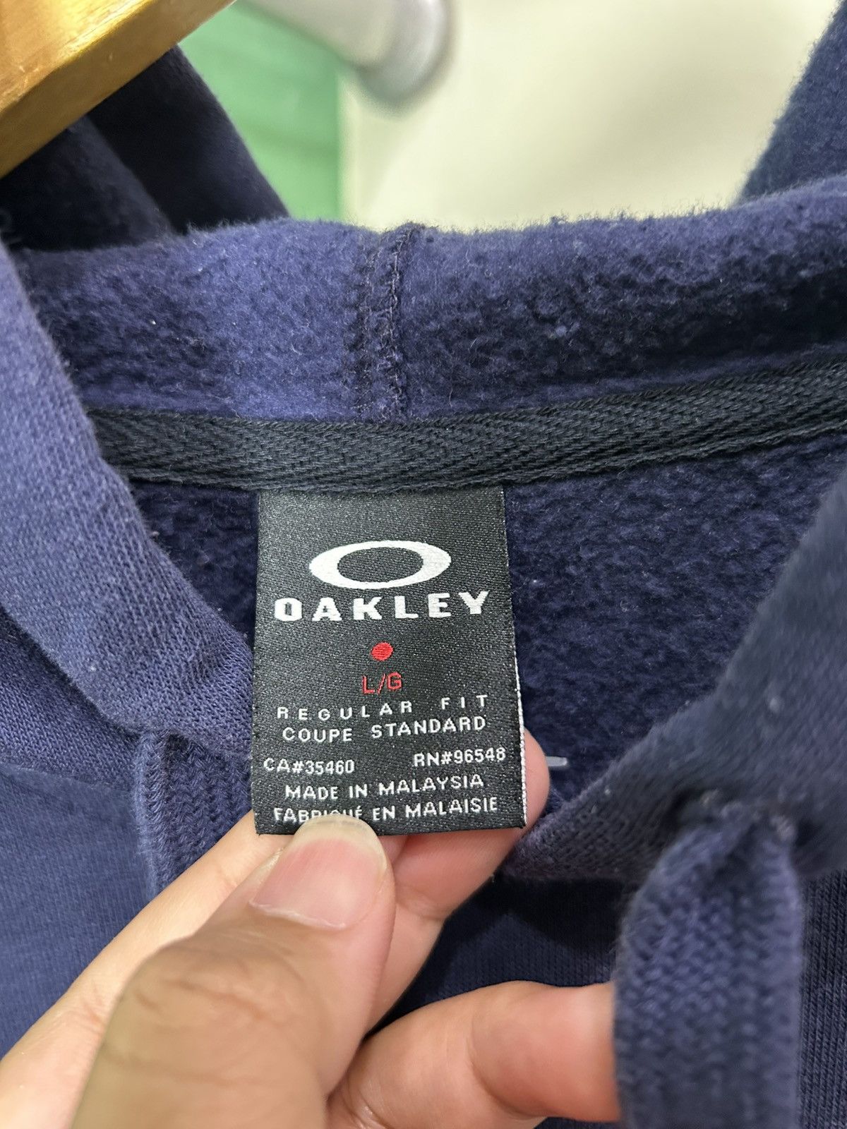 Oakley Oakley Spell Out Big Logo Hoodie Size US L / EU 52-54 / 3 - 4 Thumbnail