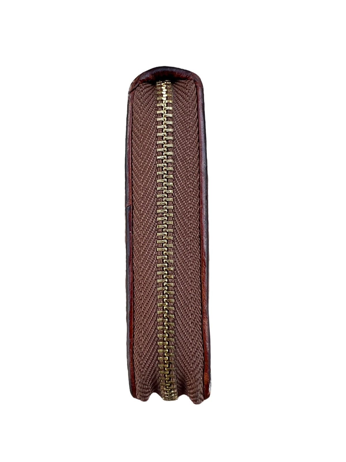 Leather RARE! Patina Woven Leather Cocomeister Wallet Purse Size ONE SIZE - 13 Thumbnail