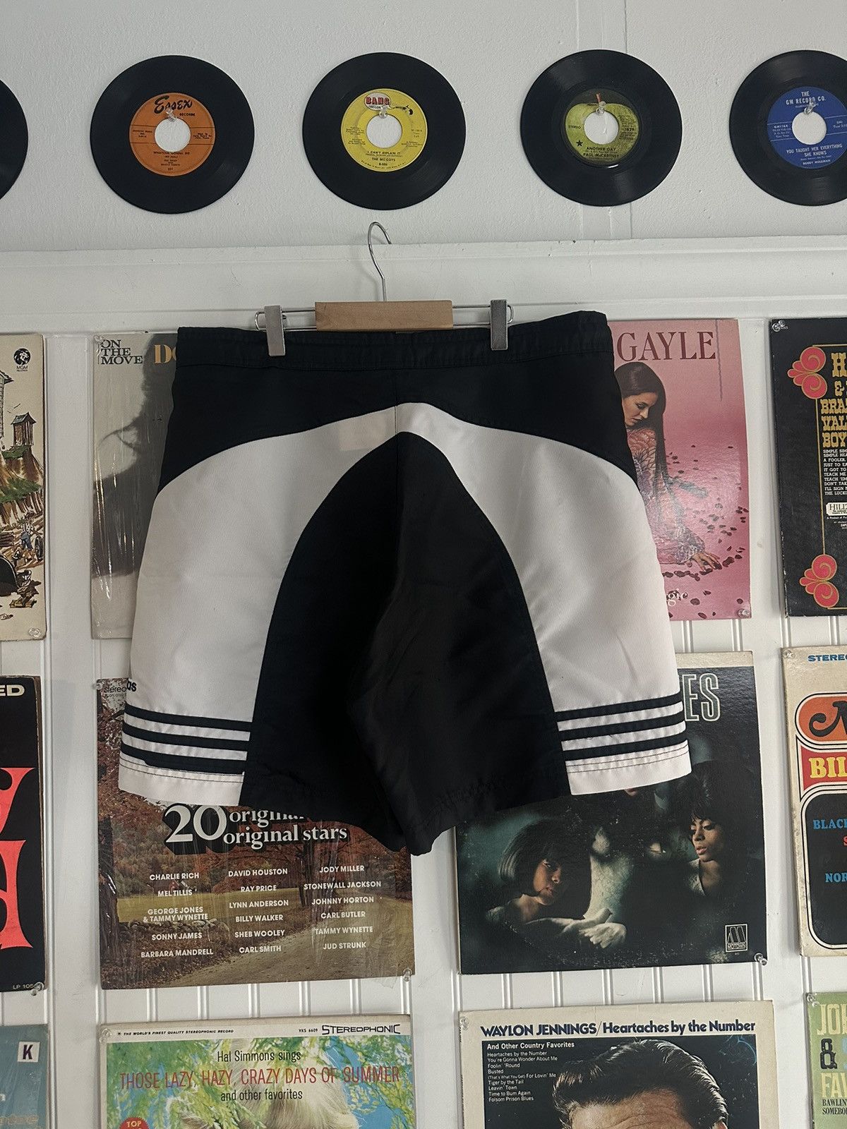 Adidas 90s Adidas black Nylon shorts Size US 38 / EU 54 - 5 Thumbnail
