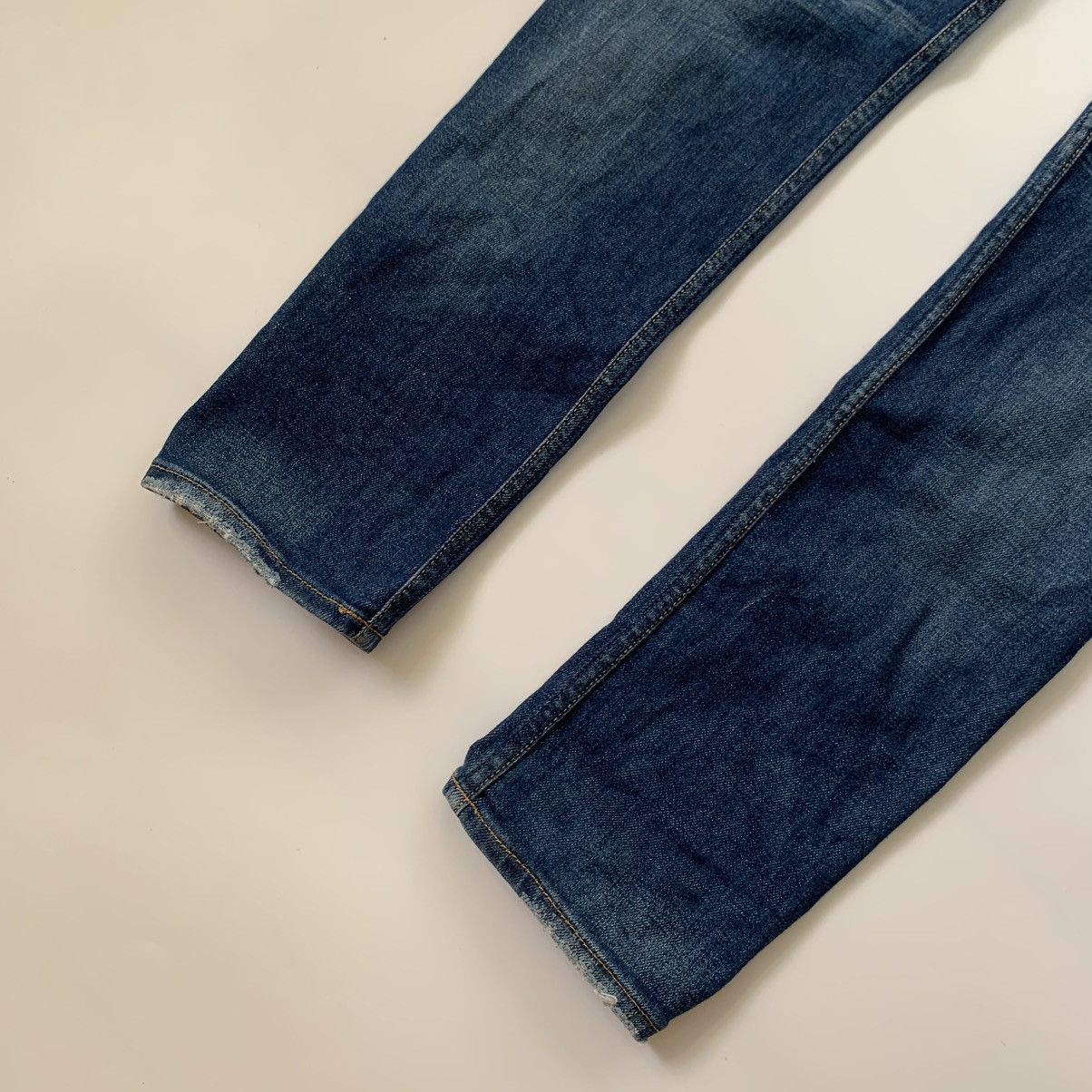 Calvin Klein Calvin Klein distressed BIG LOGO Jeans Size US 34 / EU 50 - 4 Thumbnail