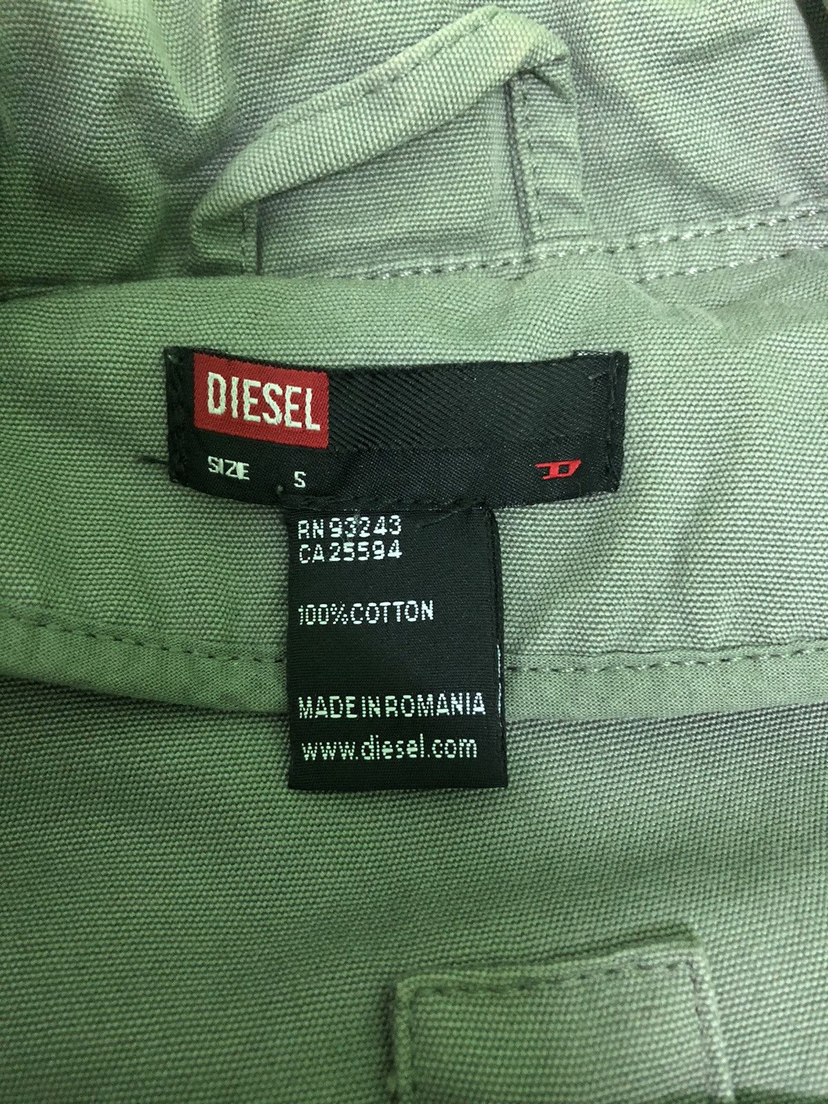 Diesel Rare Vintage Diesel Double-Breasted Chore Jacket Japan Punk Size US S / EU 44-46 / 1 - 15 Thumbnail