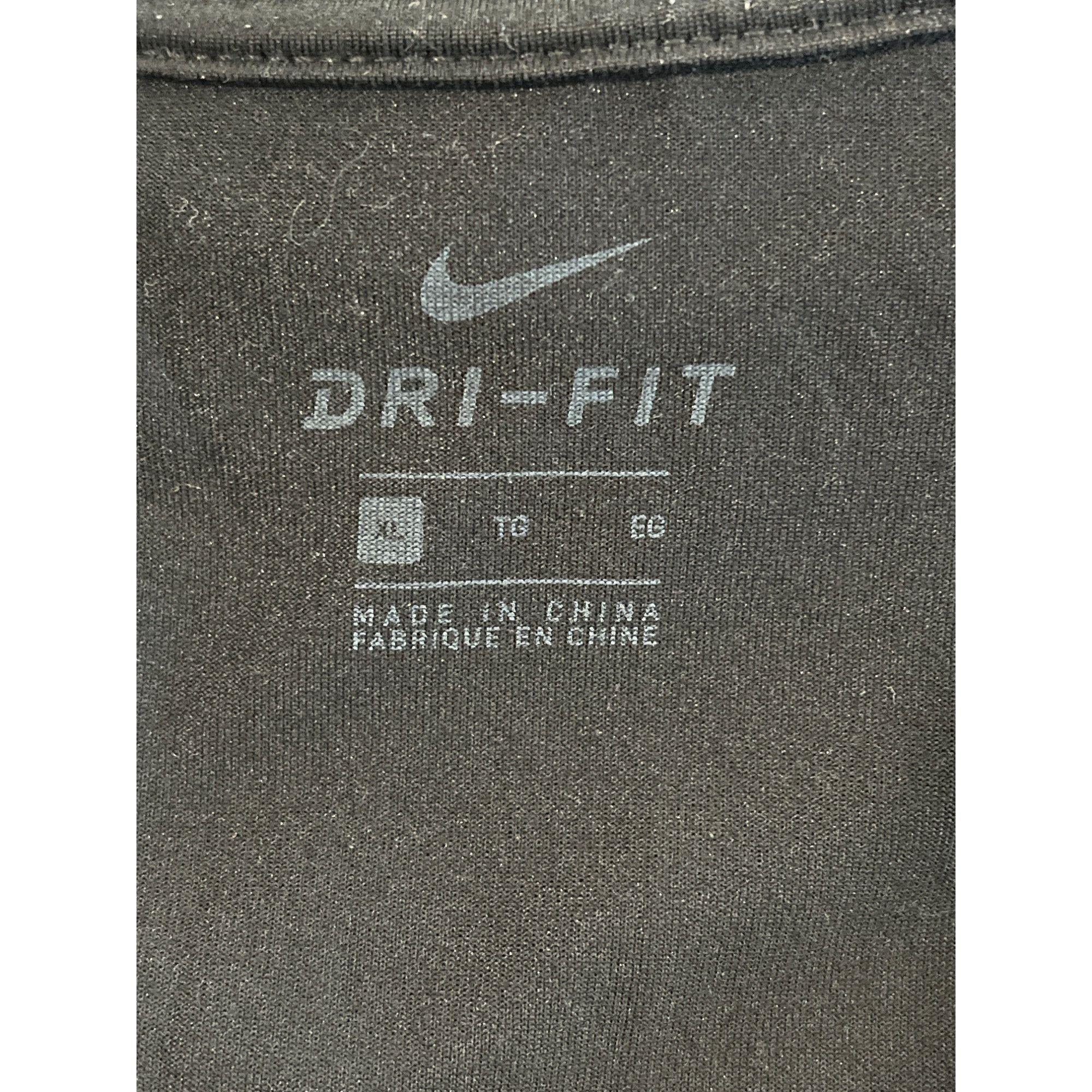 Nike Nike Black Dri-Fit Mens Short-Sleeve T-Shirt Size XL Size US XL / EU 56 / 4 - 3 Thumbnail