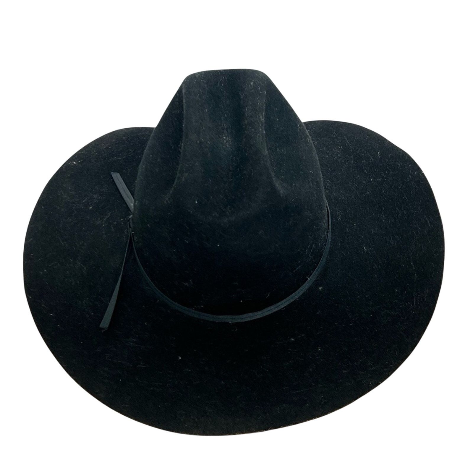 Stetson Stetson Youth Giddy Up Black Felt Cowboy Hat SWGIDY-234007 Size ONE SIZE - 5 Thumbnail