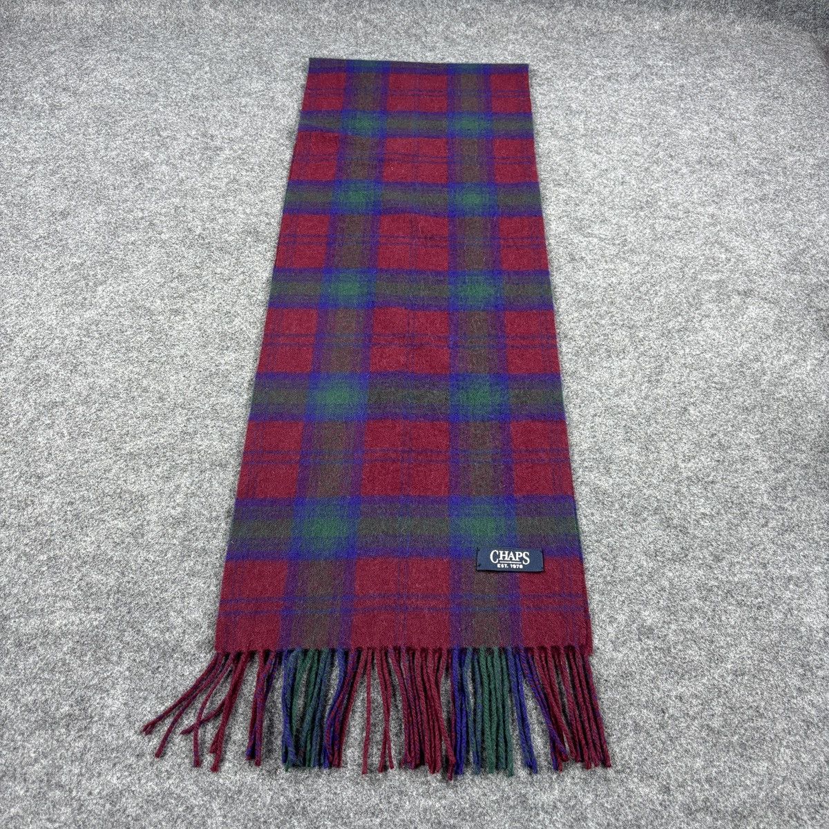 Chaps × Vintage Chaps Scarf # D724 # Muffler # Neckwear # Nova Check Size ONE SIZE - 5 Thumbnail