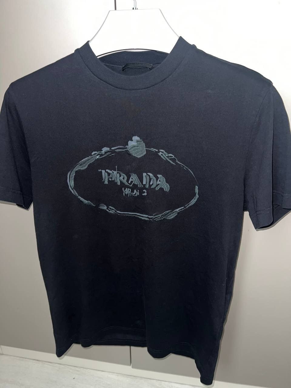 Prada Prada Embroidered logo t-shirt Size US M / EU 48-50 / 2 - 2 Thumbnail