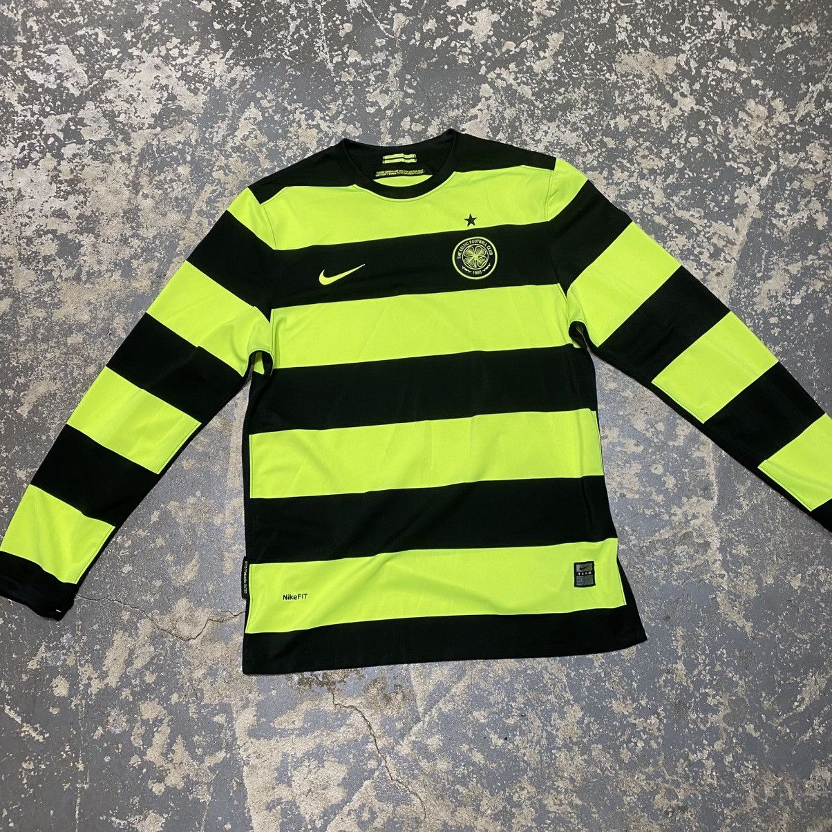 Nike × Vintage Nike Celtic 2009/2010 Away Long Sleeve Soccer Football Jerse Size US S / EU 44-46 / 1 - 3 Thumbnail