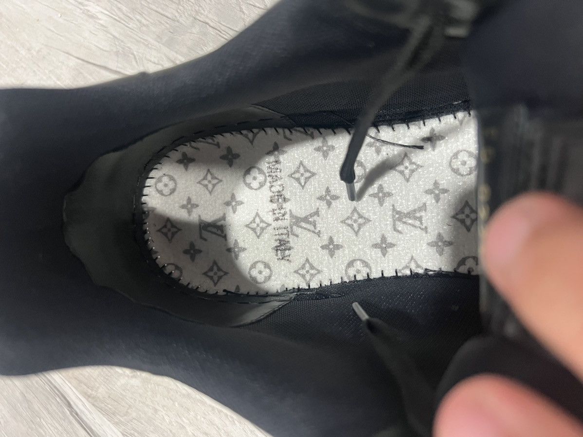 Louis Vuitton Louis Vuitton Trainer #54 Black Purple Brown Size US 9.5 / EU 42-43 - 8 Thumbnail