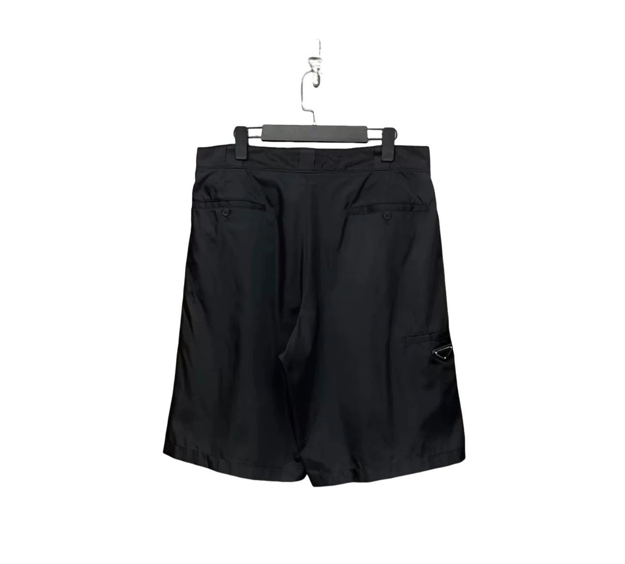 Prada Prada Triangle Logo Nylon Shorts Size 50 Size US 34 / EU 50 - 1 Thumbnail