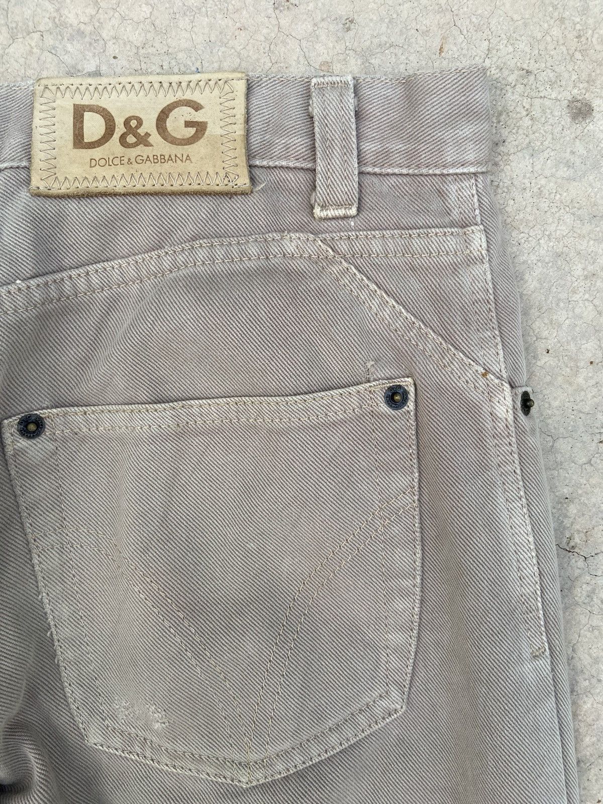 Dolce & Gabbana Vintage D&G pants distressed Size US 30 / EU 46 - 14 Thumbnail