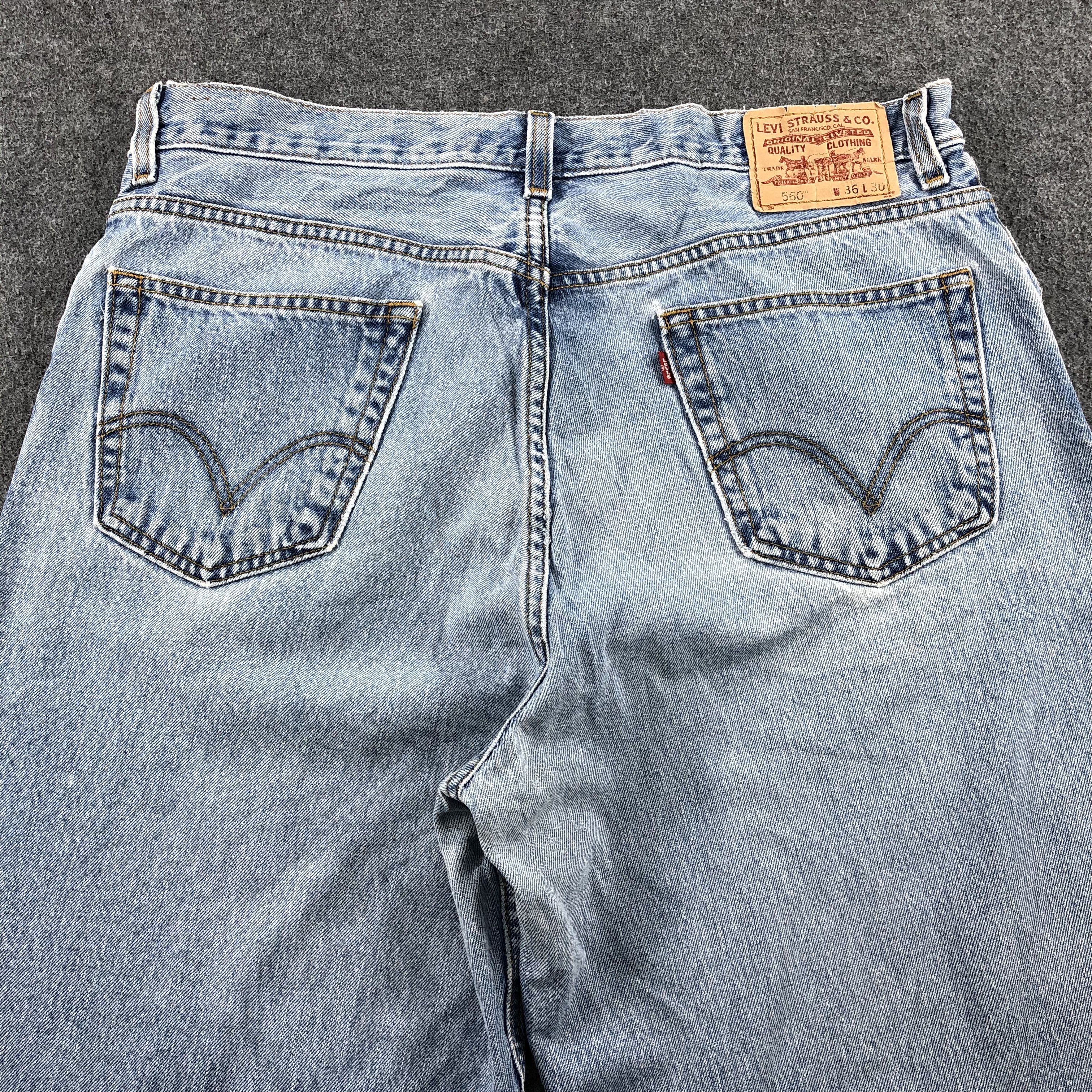 Levi's × Vintage Vintage Light Wash Levis 560 Jeans-JM1753 Size US 37 - 4 Thumbnail