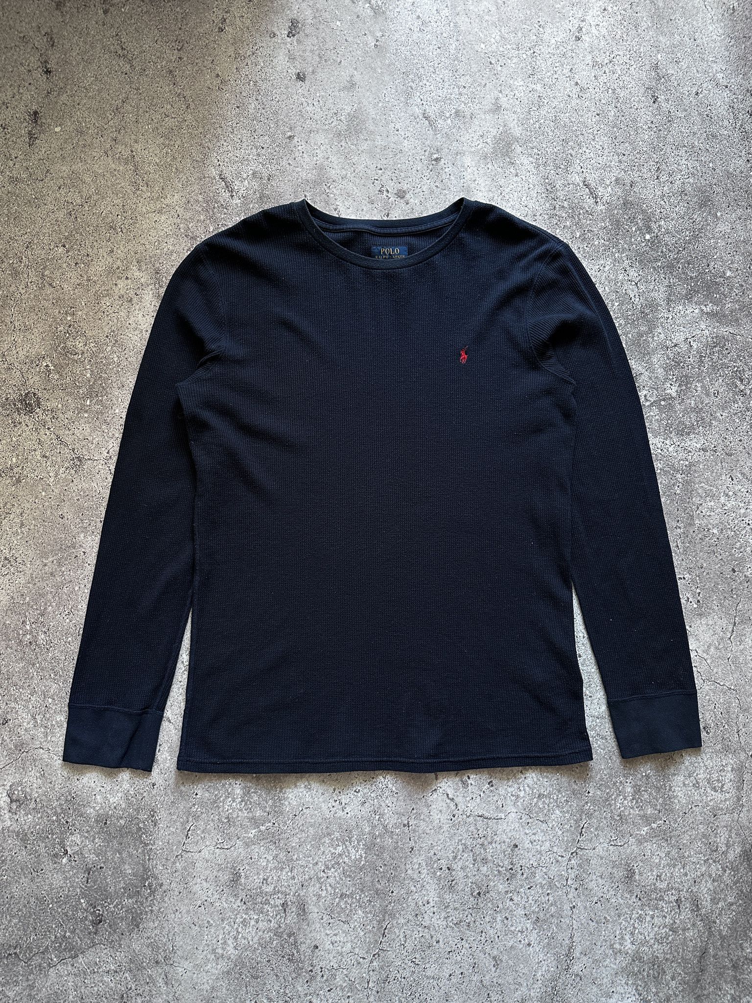 Polo Ralph Lauren Polo Ralph Lauren Navy Longsleeve T Shirt Size US XXL / EU 58 / 5 - 1 Thumbnail