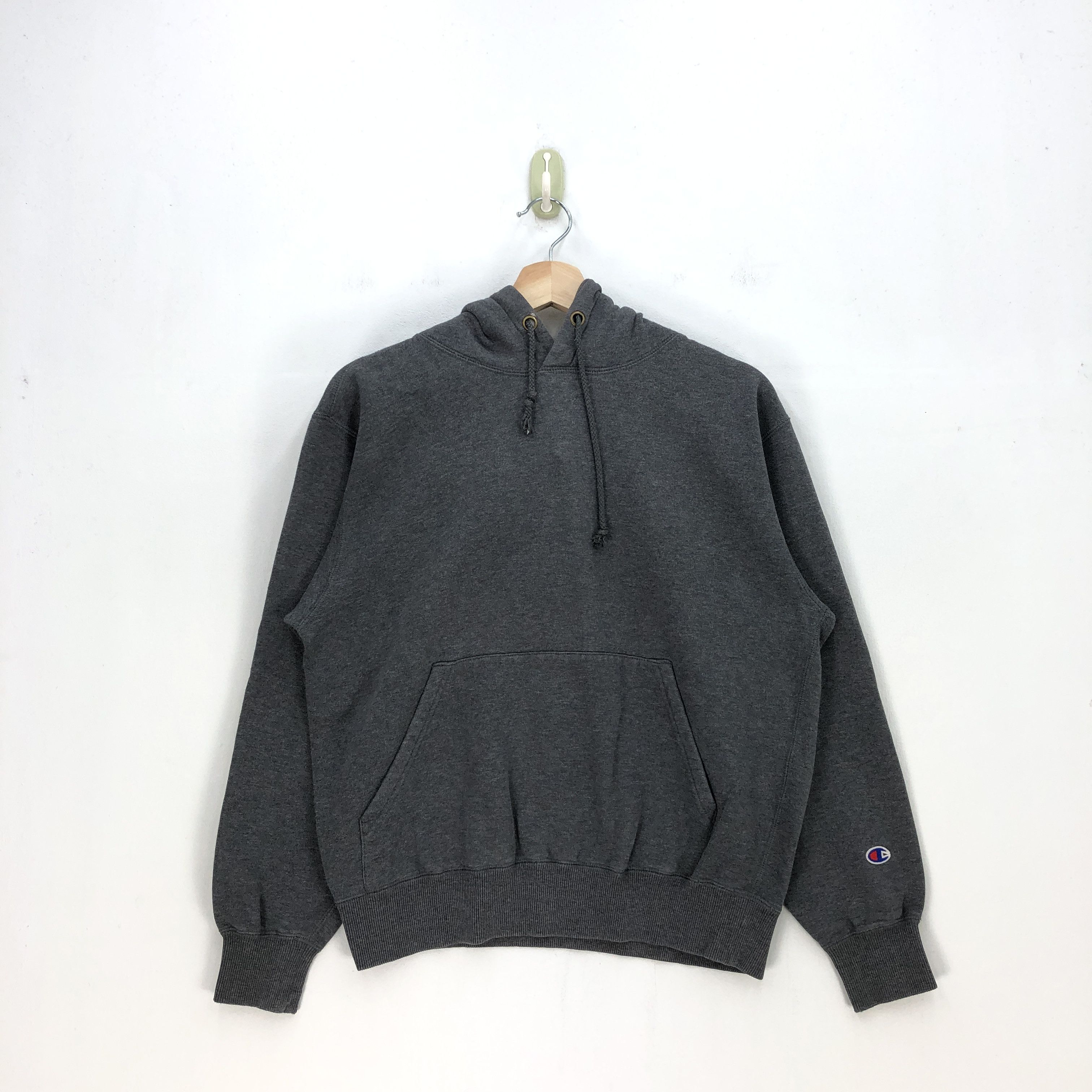 Champion Vintage 90s Champion Hoodie Sweater Champion Sweatshirt Size US M / EU 48-50 / 2 - 2 Thumbnail
